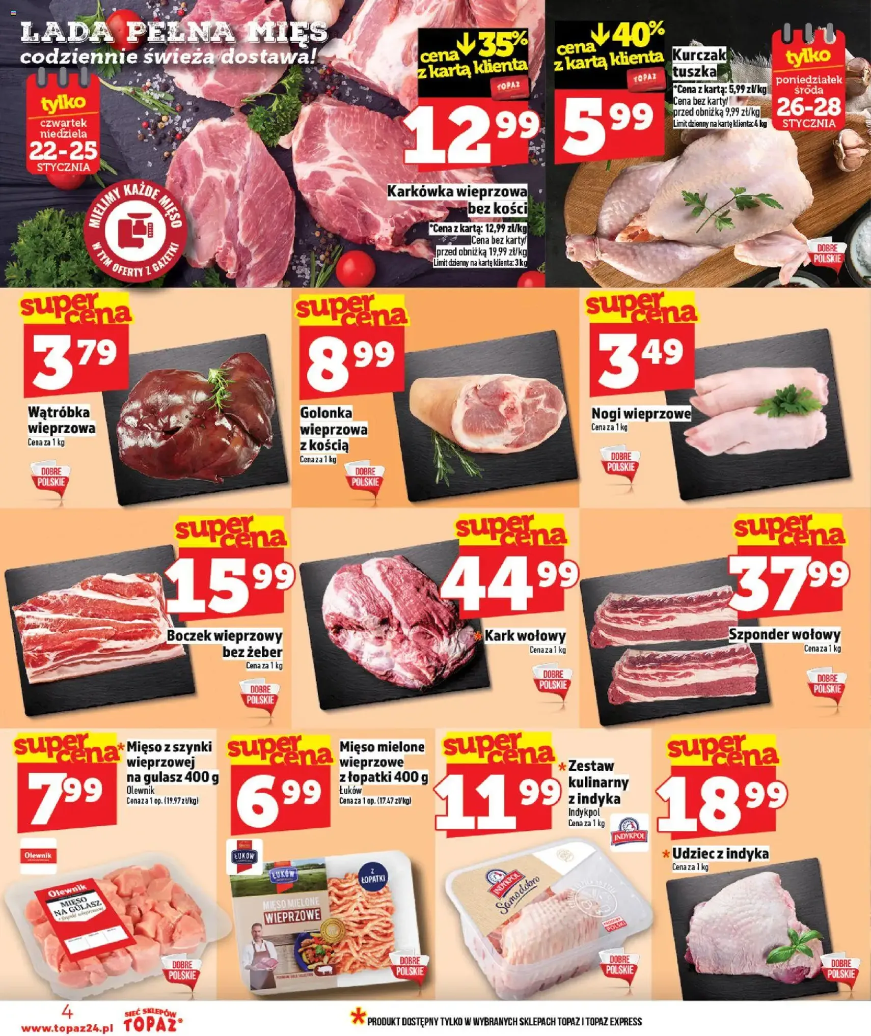 Topaz Gazetka - ważny gazetka od 22.01.2026 strona 4 z 28