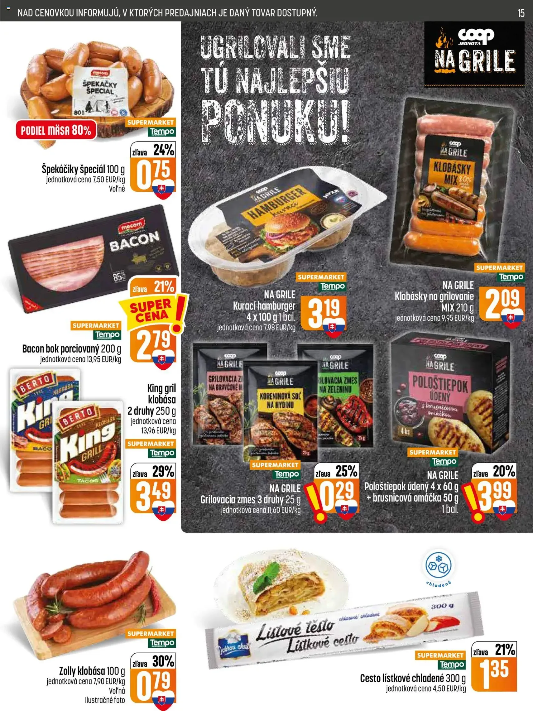 COOP Jednota leták - platný leták od 06.08.2026 strana 15 z 28
