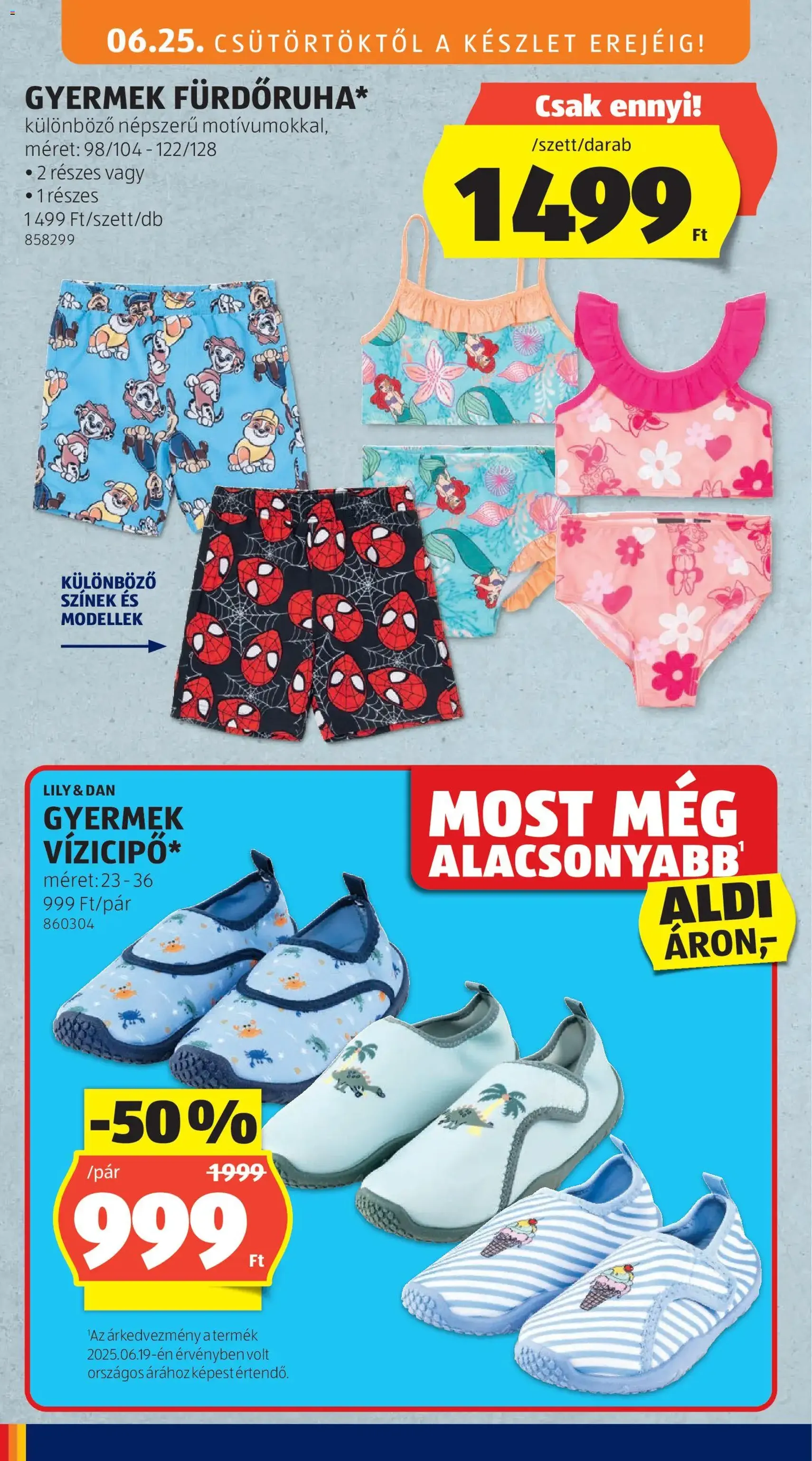 Aldi akciós újság - 2026.06.25. érvényes szórólap 24 oldal 62 oldalból