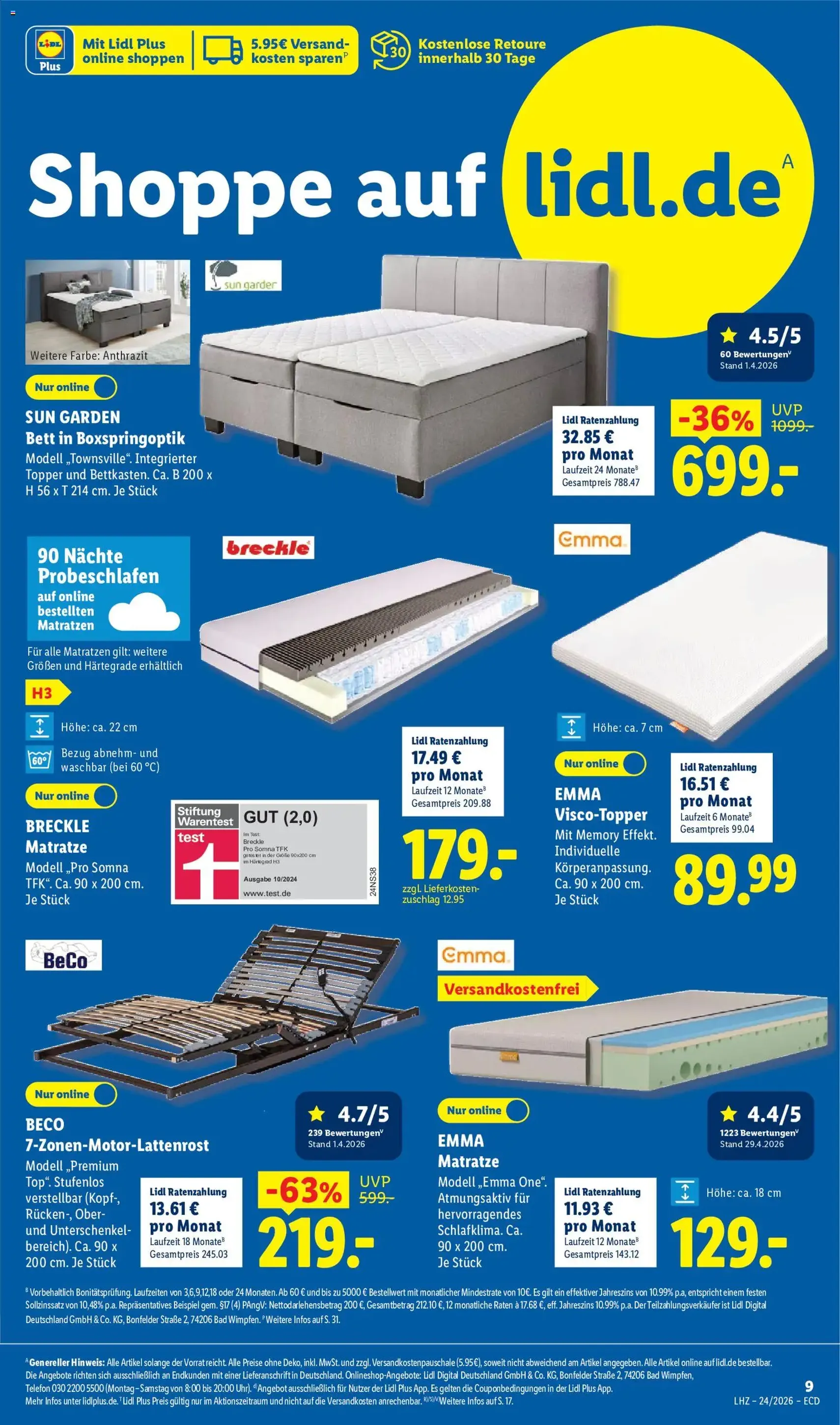 Lidl Prospekt - Gültiger Prospekt ab 08.06.2026, Seite 41 von insgesamt 73
