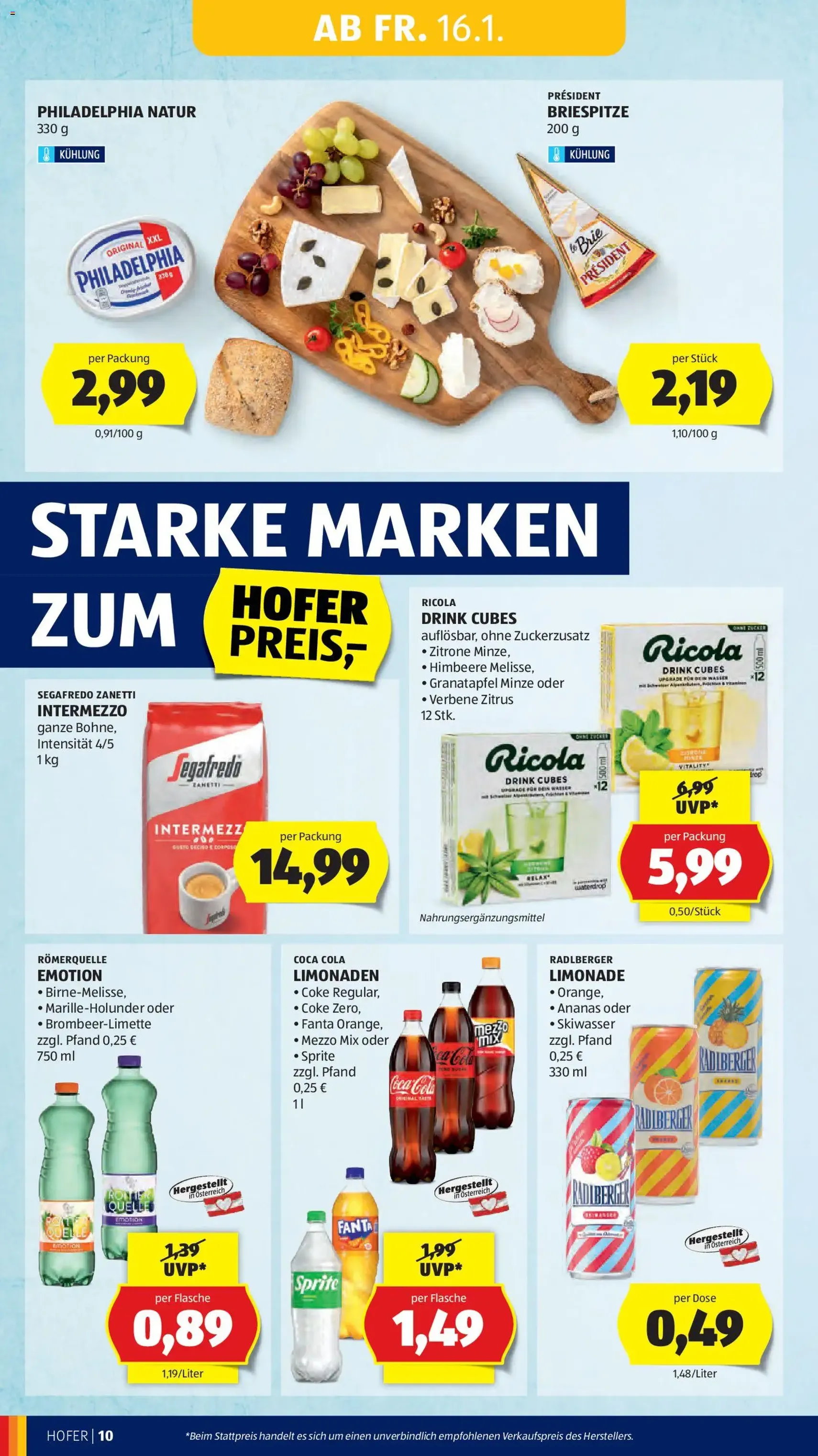 Hofer Flugblatt - Gültiger Prospekt ab 14.01.2026, Seite 12 von insgesamt 41