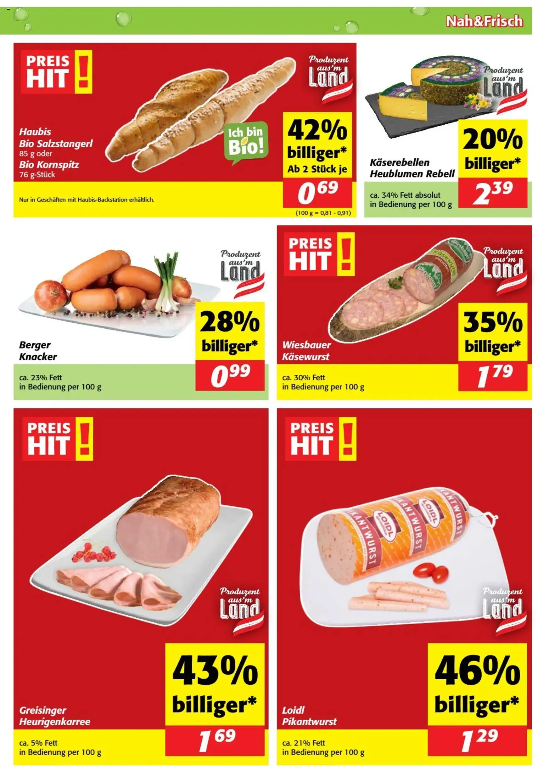 Nah und Frisch Flugblatt - Gültiger Prospekt ab 19.08.2026, Seite 3 von insgesamt 8