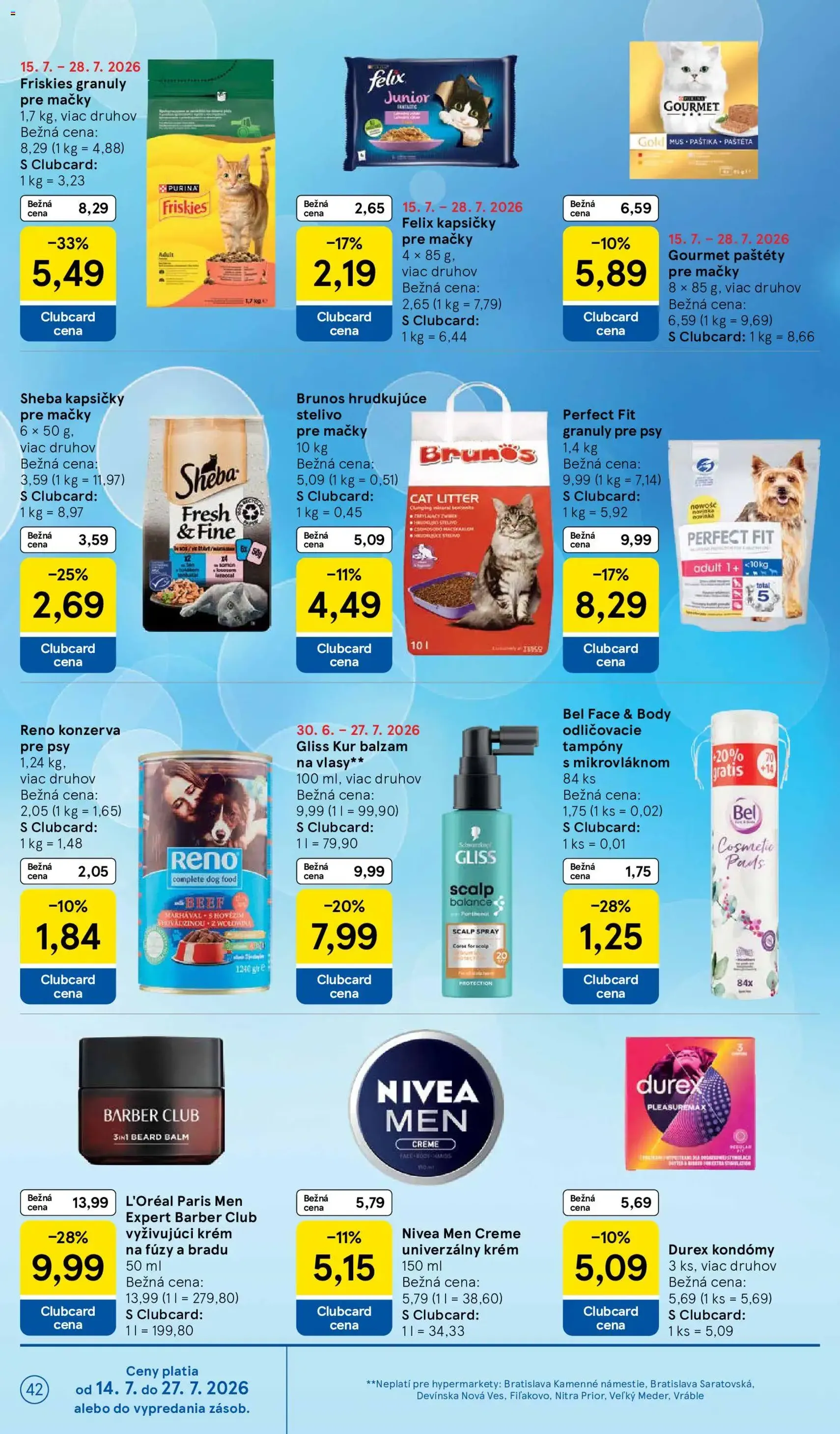 Tesco Hypermarket - leták - platný leták od 15.07.2026 strana 42 z 52
