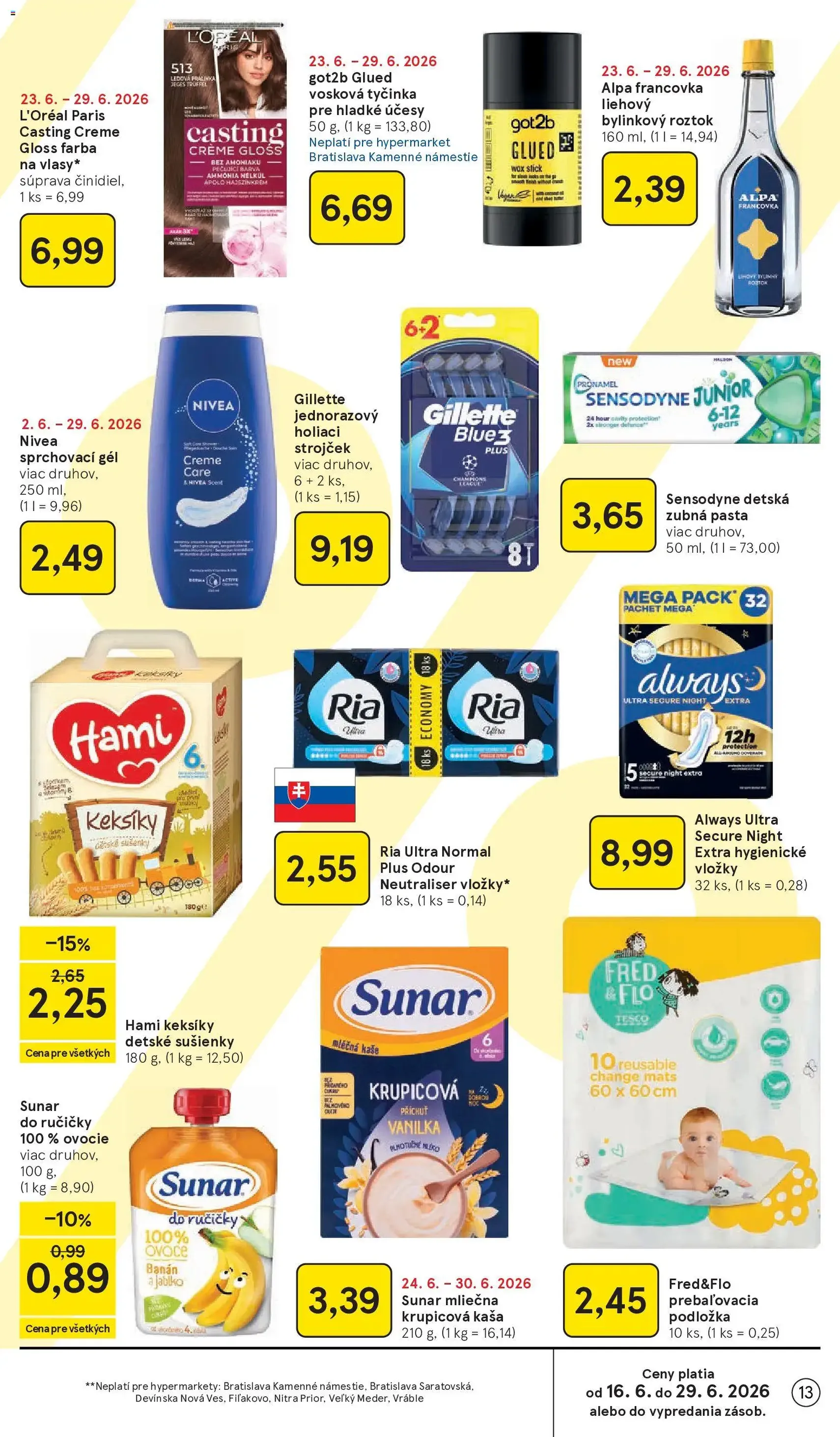 Tesco Hypermarket - leták - platný leták od 24.06.2026 strana 13 z 51