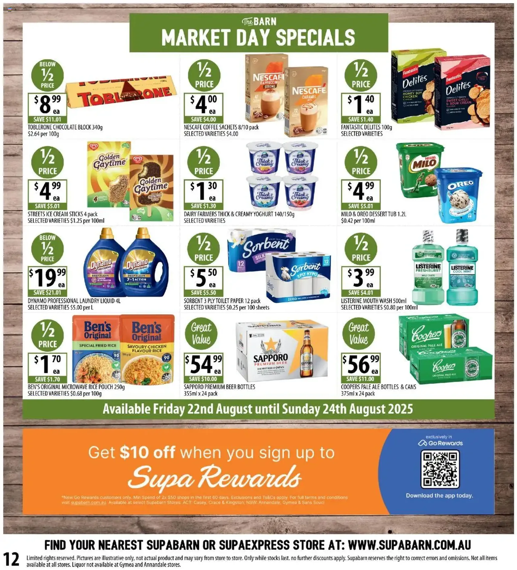 Supabarn Catalogue - valid flyer from 20/08/2025, page 12 of 12 Supabarn Catalogue - valid flyer from 20/08/2025, page 12 of 12