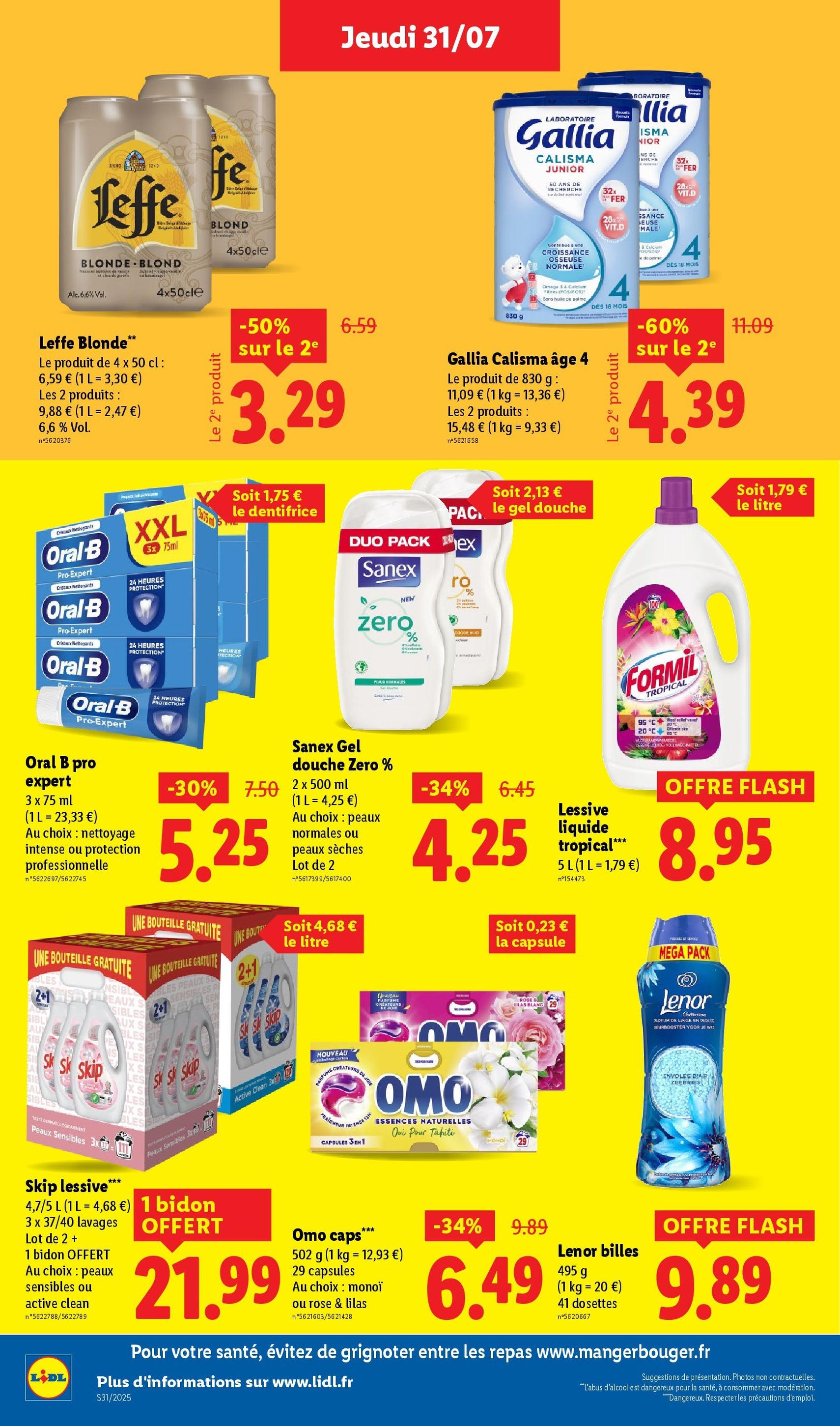 LIDL catalogue semaine 30 - brochure valable à partir du 31/07/2025, page 20 sur 73 LIDL catalogue semaine 30 - brochure valable à partir du 31/07/2025, page 20 sur 73