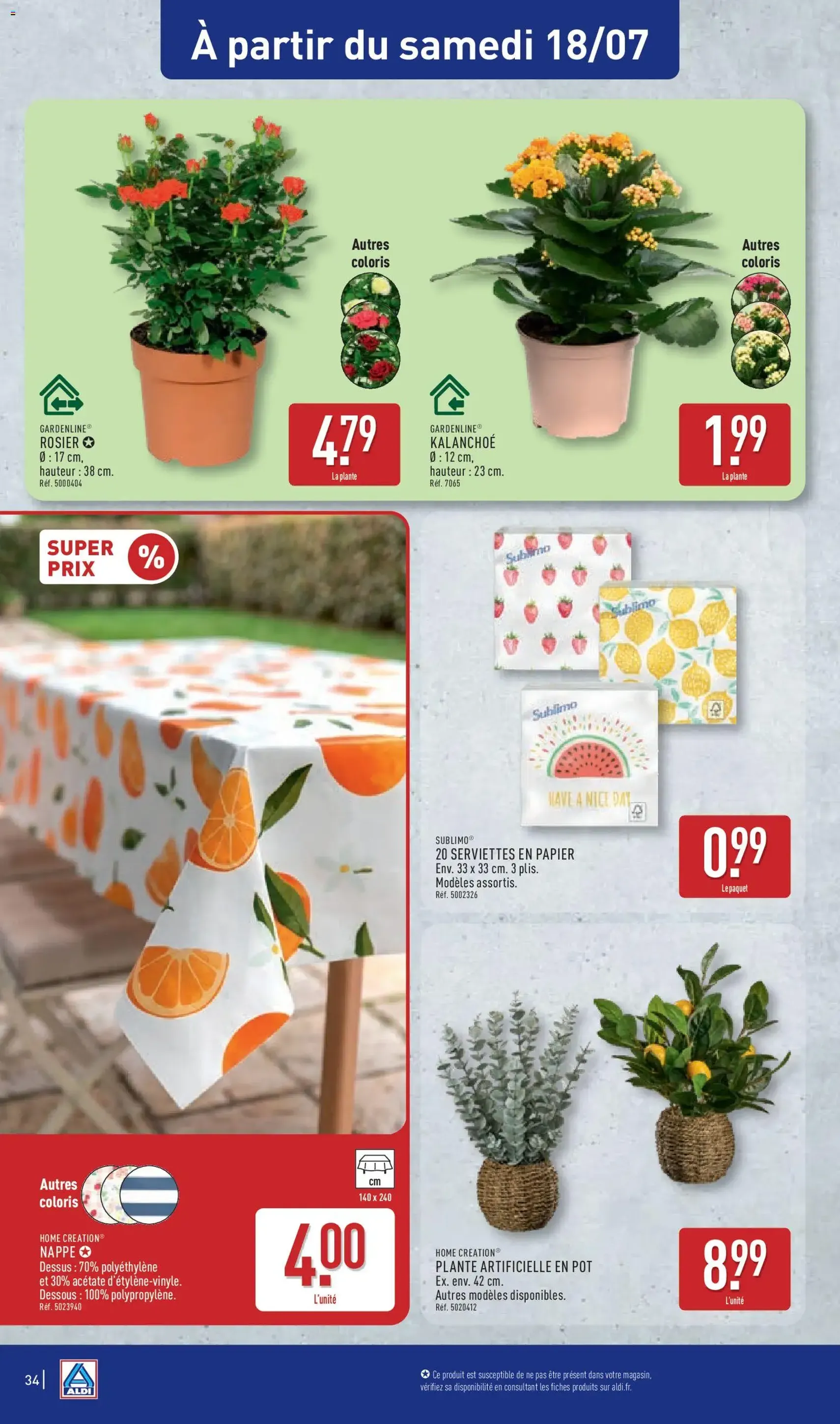 Aldi catalogue - brochure valable à partir du 14/07/2026, page 36 sur 44