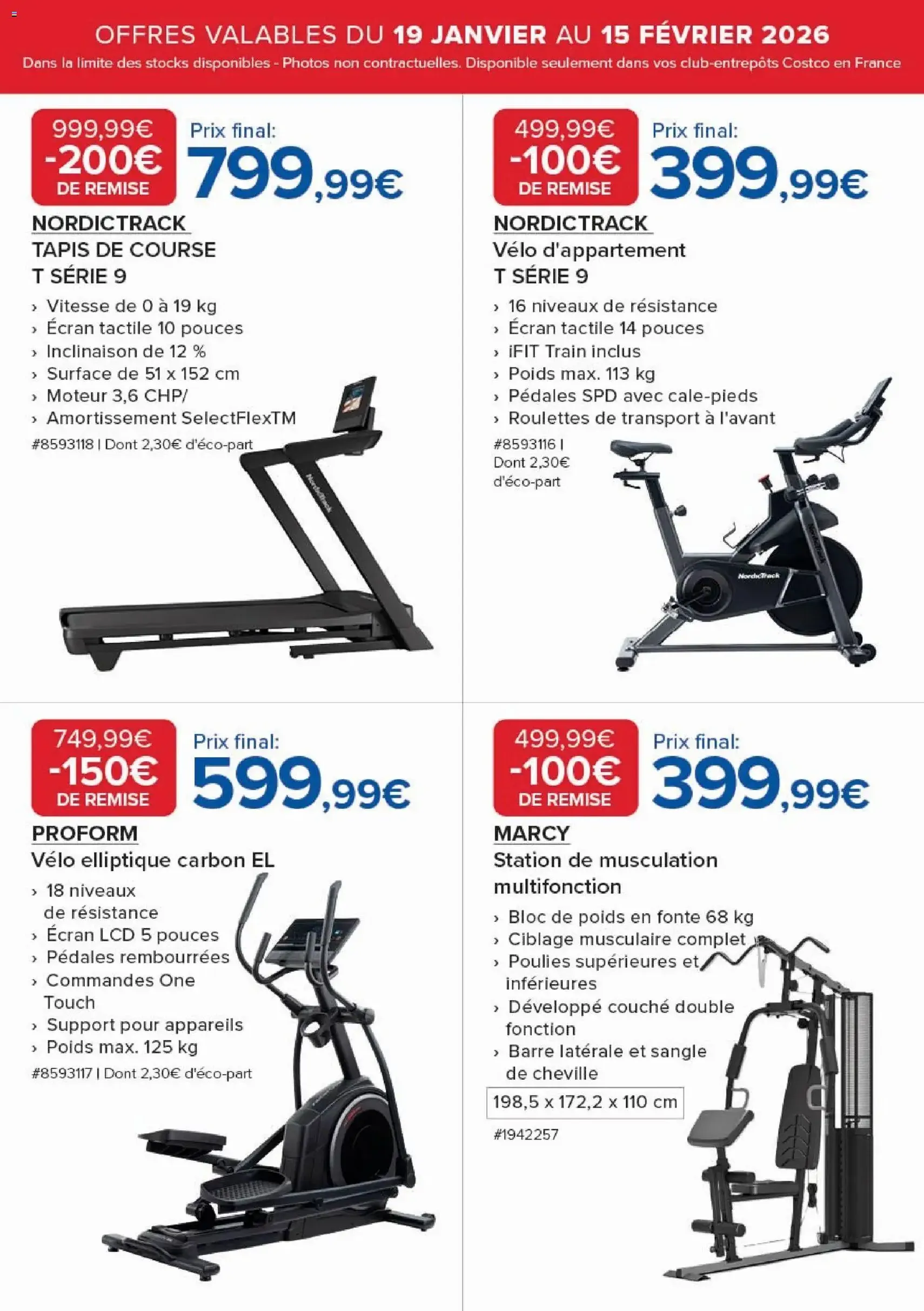 Costco catalogue - brochure valable à partir du 19/01/2026, page 16 sur 20
