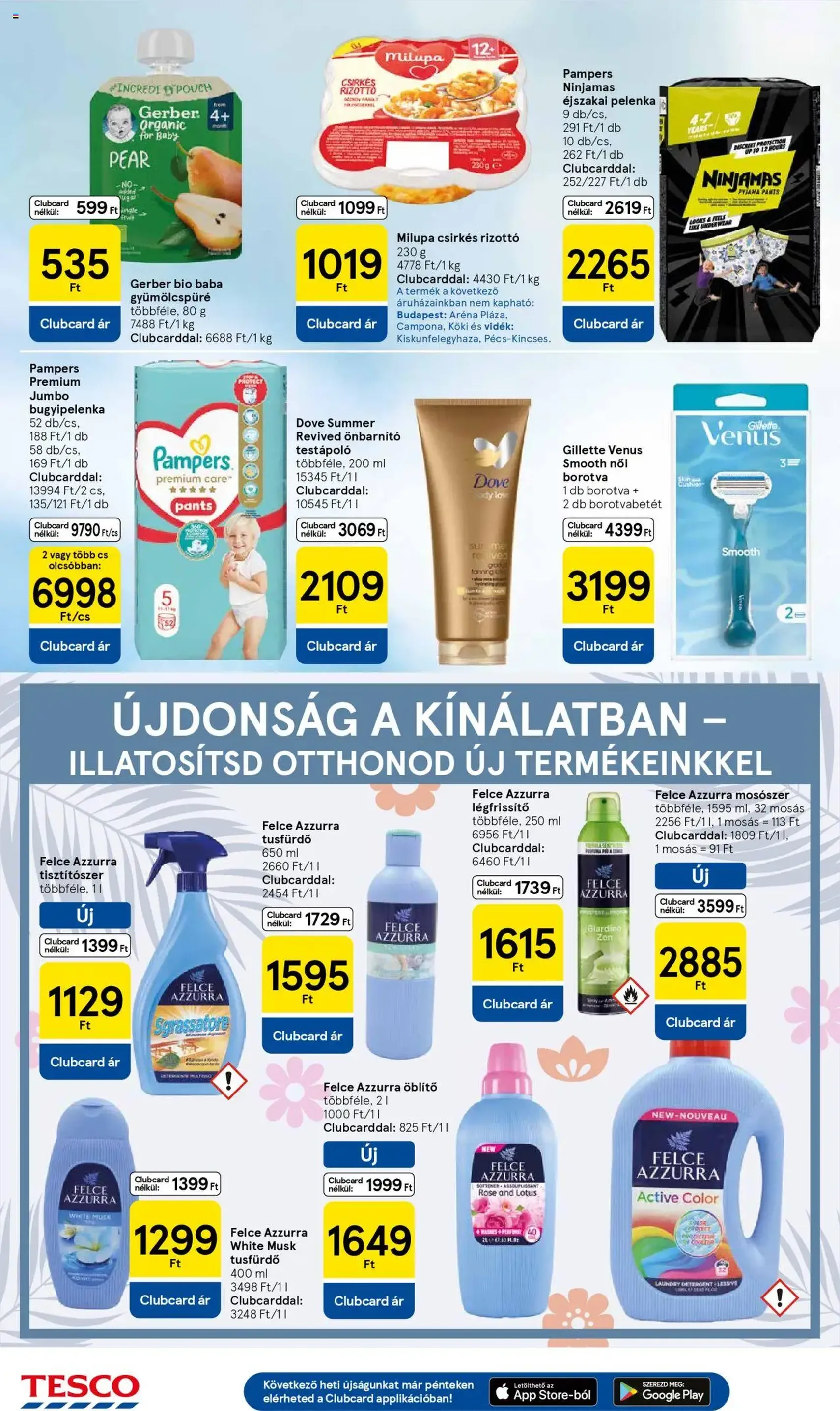 Tesco Hipermarket - Akciós újság - 2025.10.16. érvényes szórólap 30 oldal 34 oldalból Tesco Hipermarket - Akciós újság - 2025.10.16. érvényes szórólap 30 oldal 34 oldalból