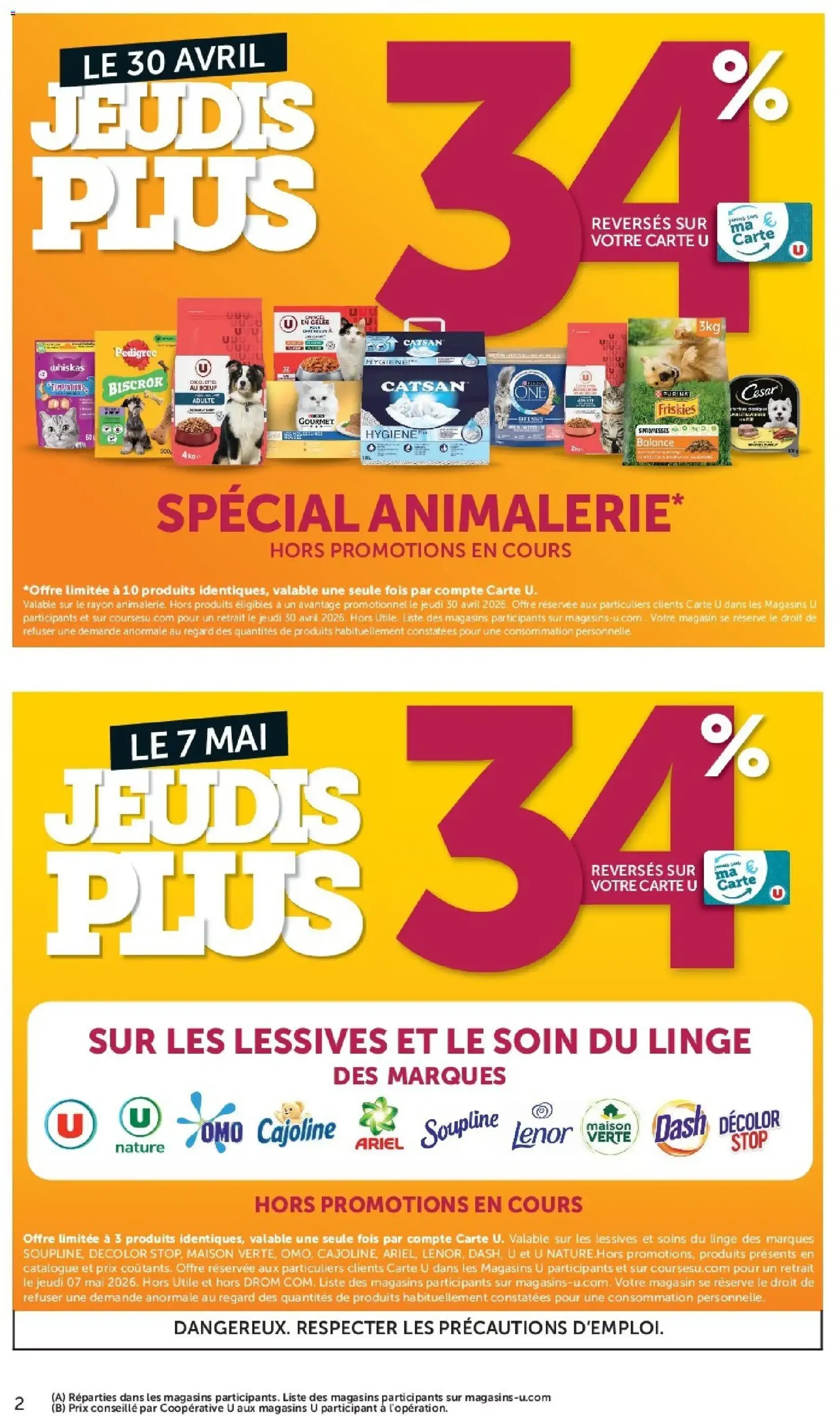 Hyper U catalogue - brochure valable à partir du 28/04/2026, page 2 sur 44