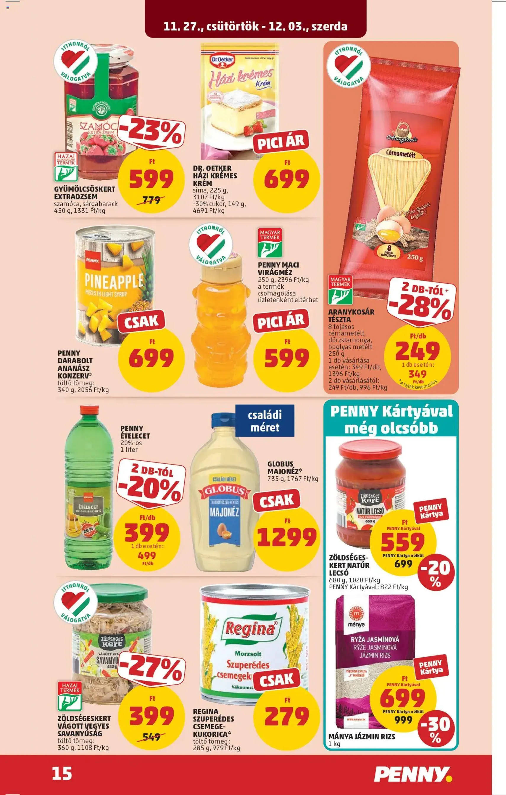 PENNY Akciós újság - 2025.11.27. érvényes szórólap 19 oldal 46 oldalból
