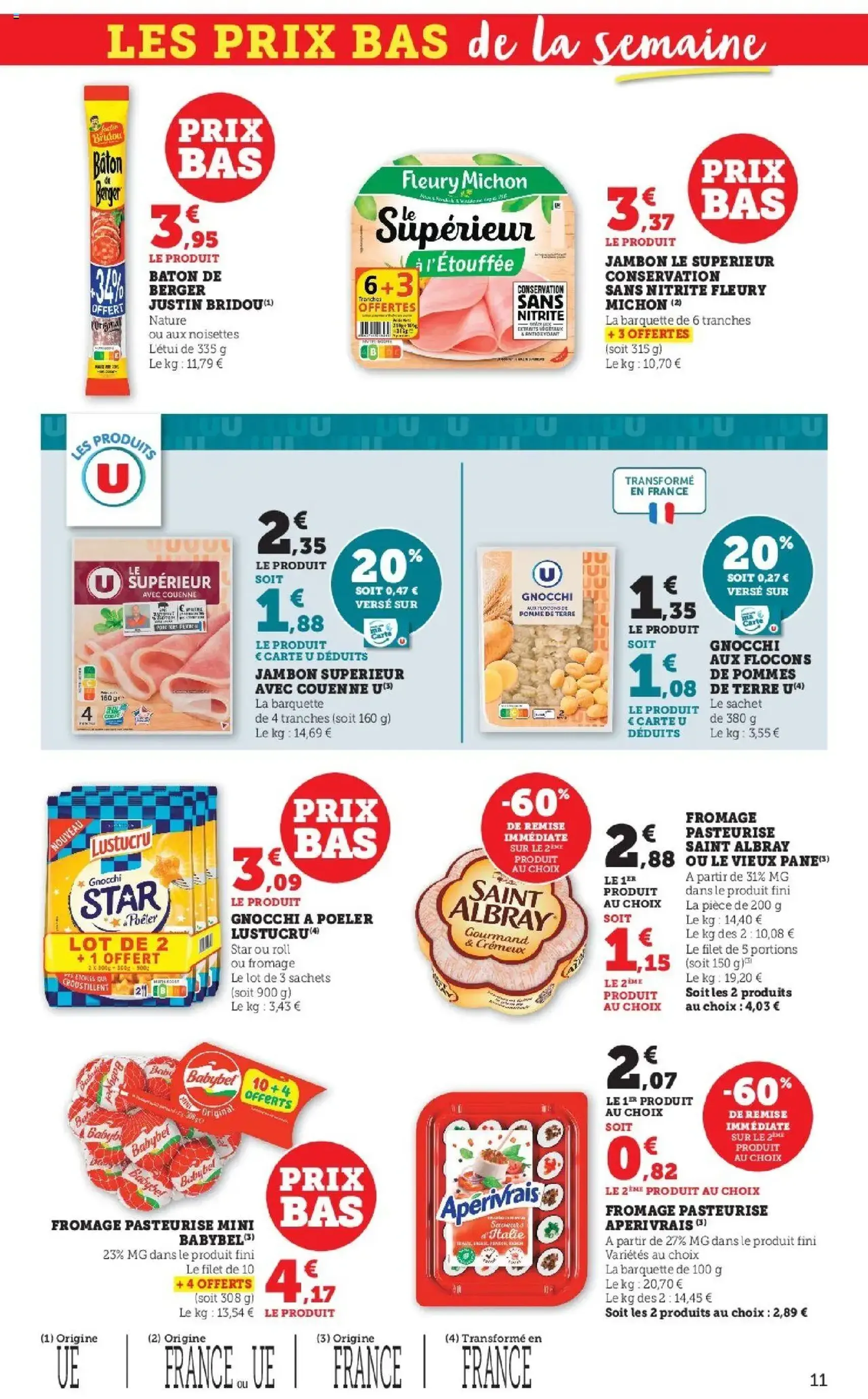 U Express catalogue - brochure valable à partir du 21/10/2025, page 11 sur 20