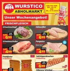 Wurstico Abholmarkt Flugblatt - Prospekt Vorschau gültig ab 02.10.2025