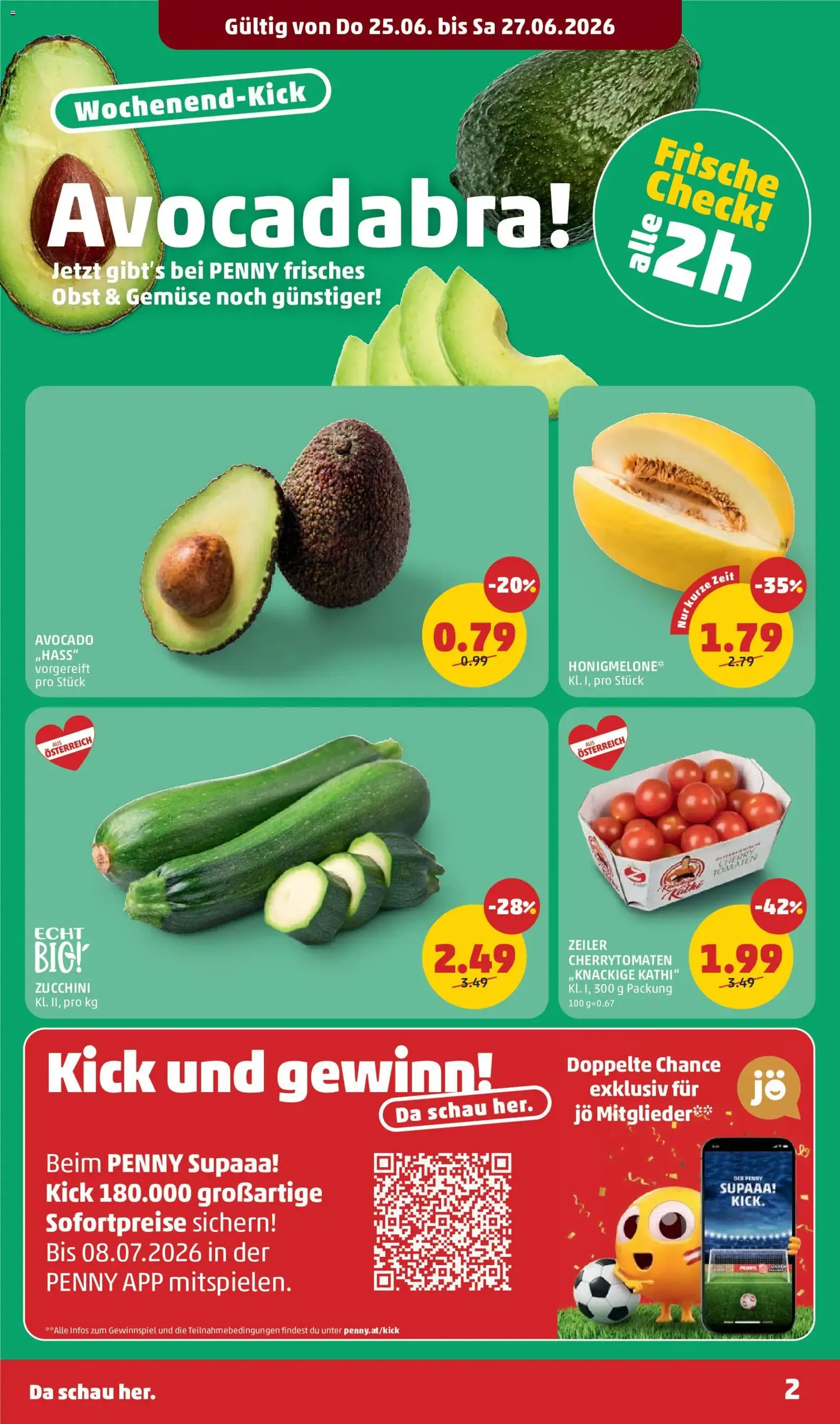 Penny Markt Flugblatt - Gültiger Prospekt ab 25.06.2026, Seite 2 von insgesamt 28