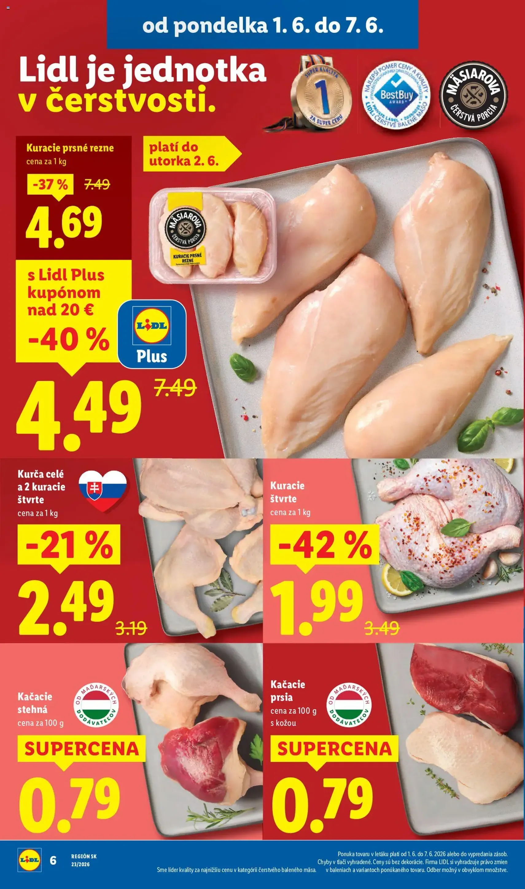 Lidl leták - platný leták od 01.06.2026 strana 16 z 97