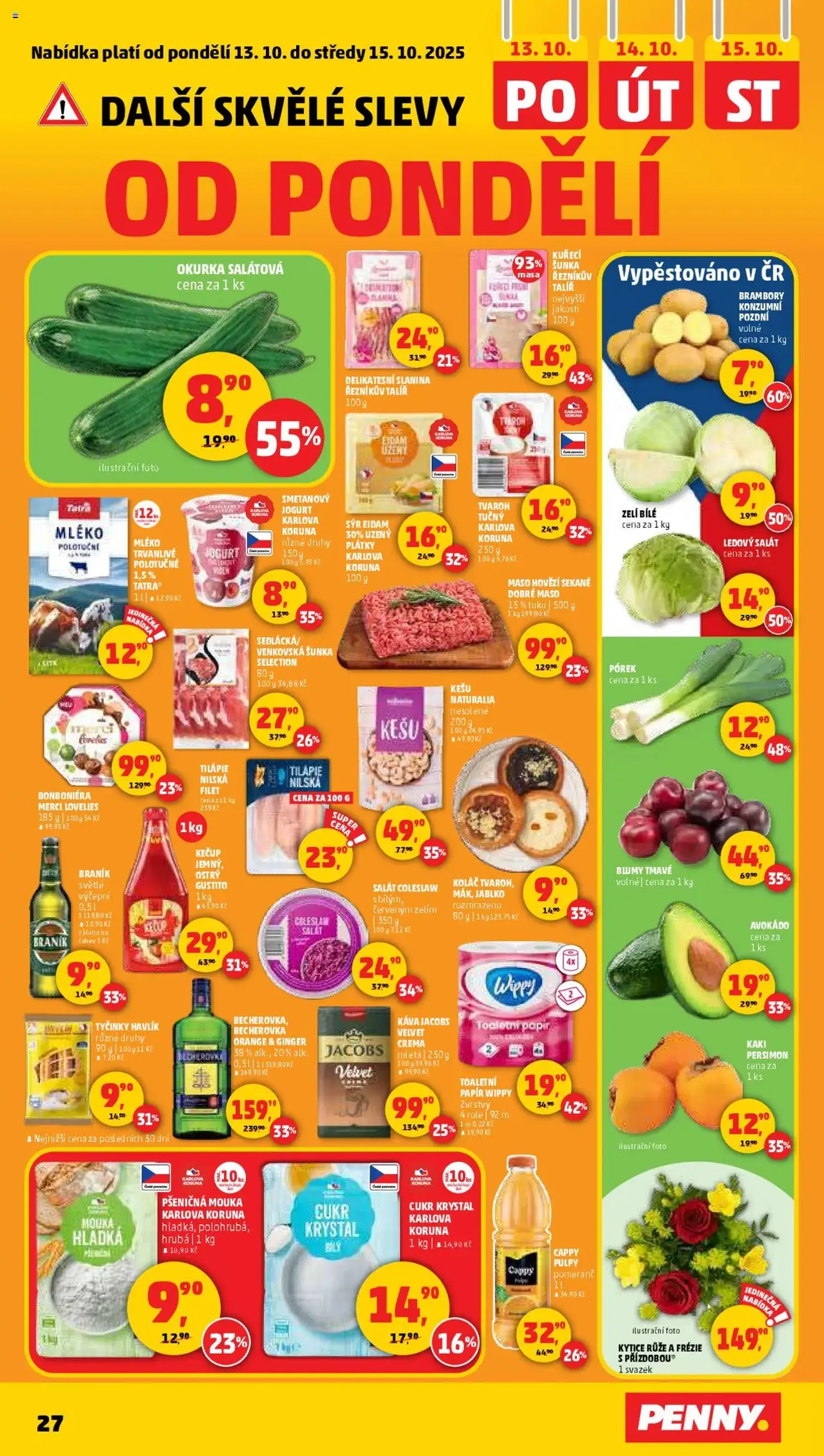 Penny Market leták - Čtvrtečník - platný leták od 09.10.2025 strana 27 z 34