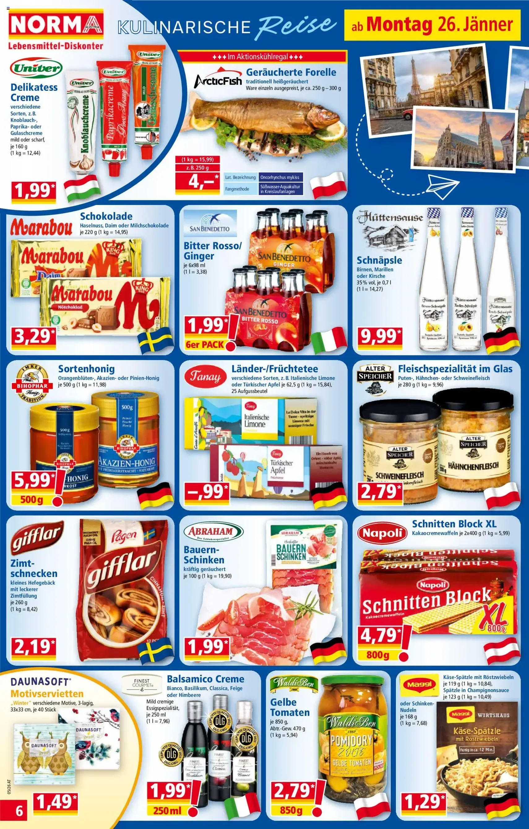 Norma Flugblatt - Gültiger Prospekt ab 26.01.2026, Seite 6 von insgesamt 20