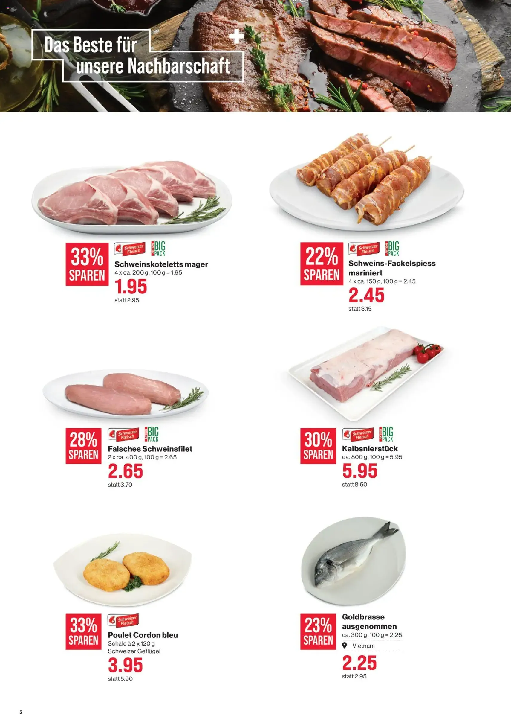 SPAR aktionen - Gültiger Prospekt ab 28.05.2026, Seite 2 von insgesamt 18