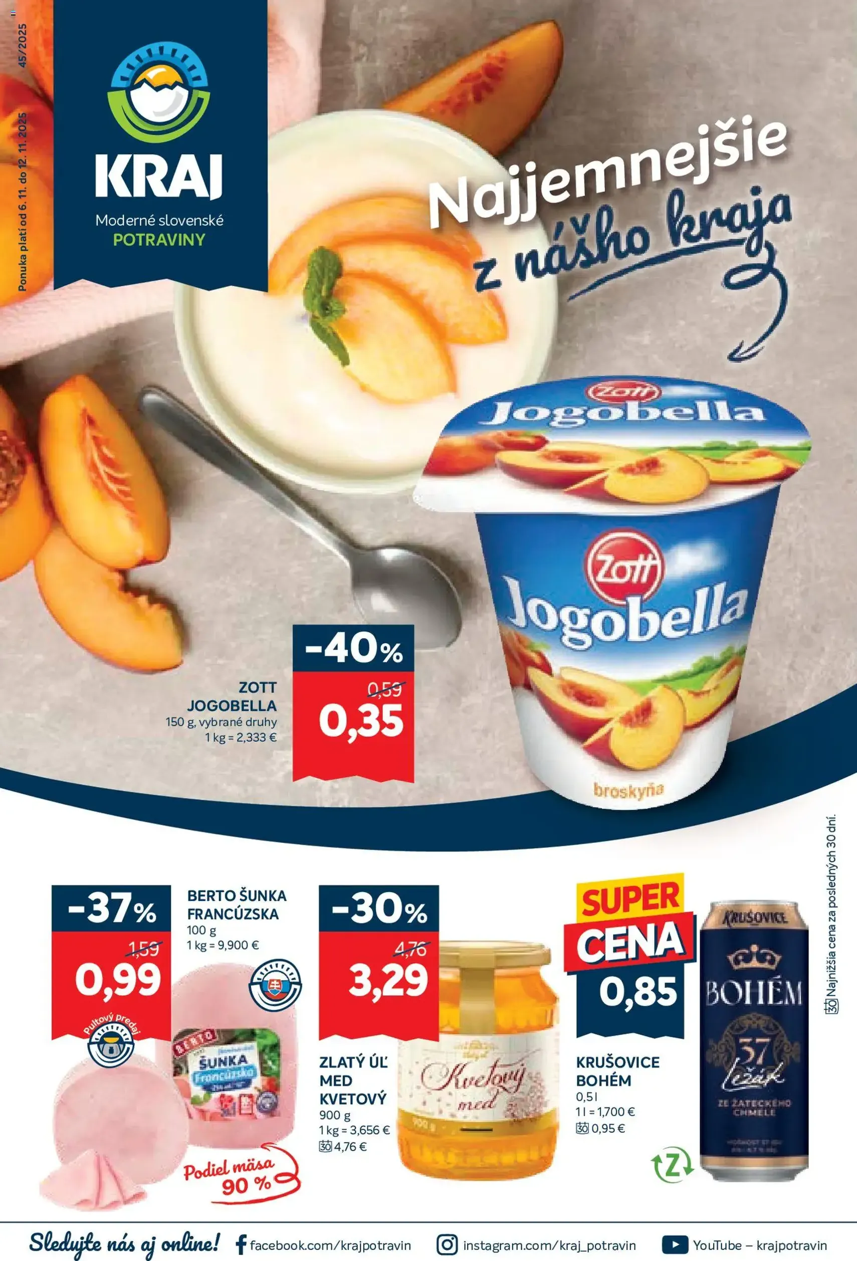 Kraj leták - platný leták od 06.11.2025 strana 1 z 17