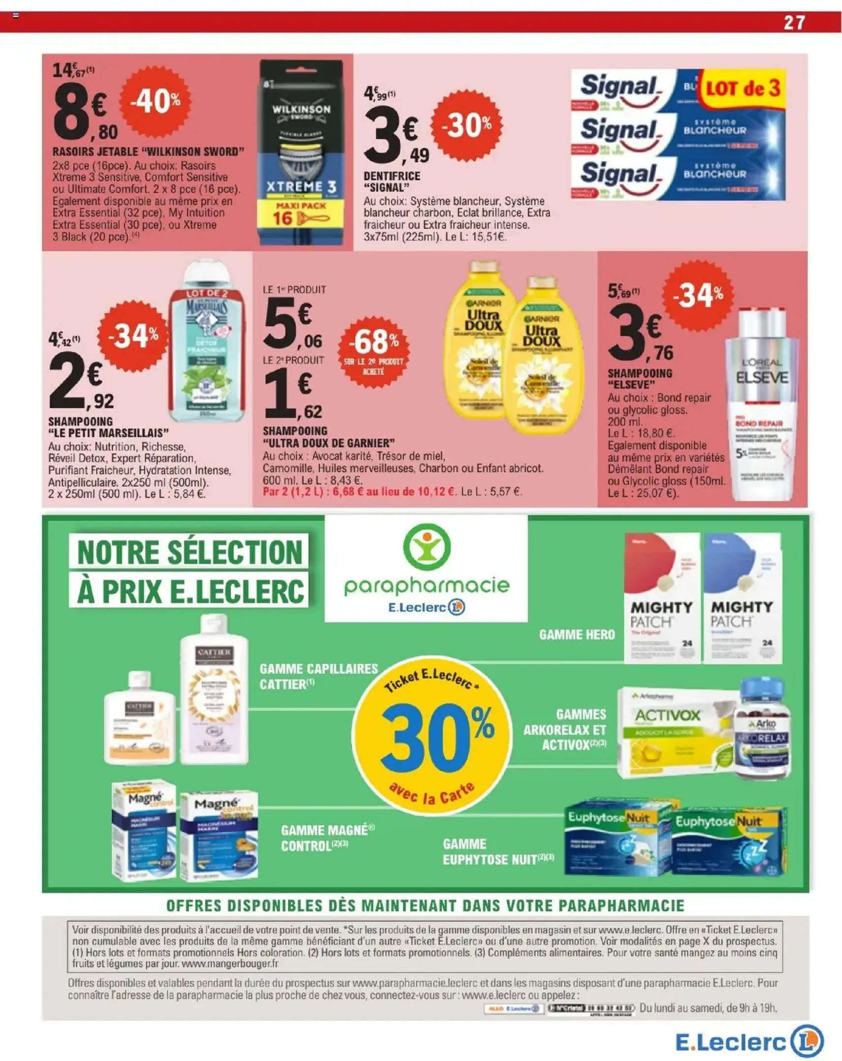 E.Leclerc catalogue semaine 42 - brochure valable à partir du 14/10/2025, page 27 sur 36