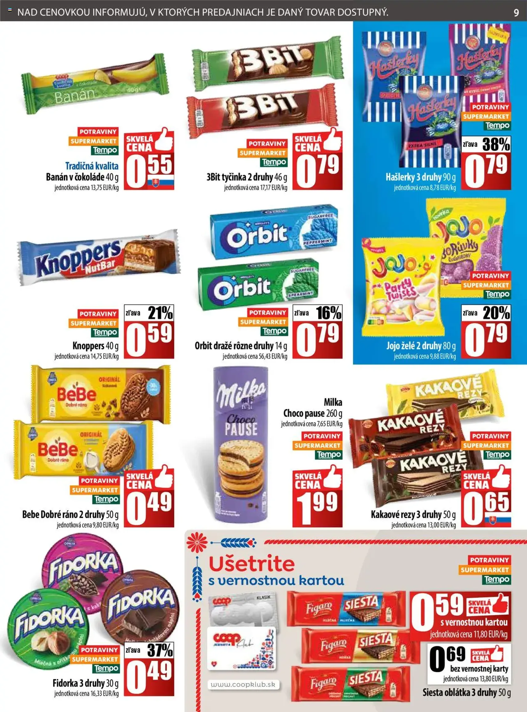 COOP Jednota leták - platný leták od 11.09.2025 strana 9 z 28 COOP Jednota leták - platný leták od 11.09.2025 strana 9 z 28
