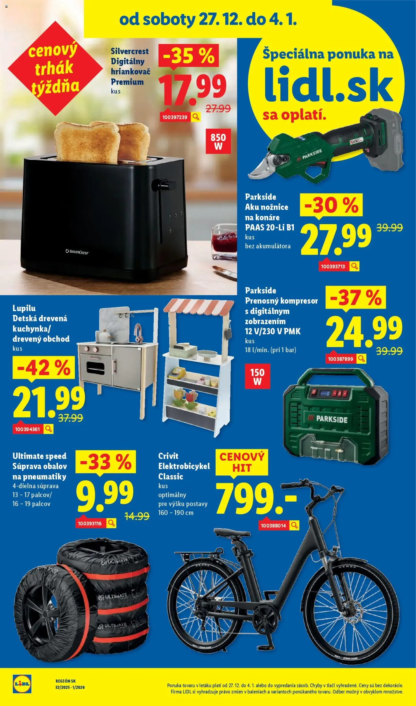 Lidl leták - platný leták od 27.12.2025 strana 62 z 103