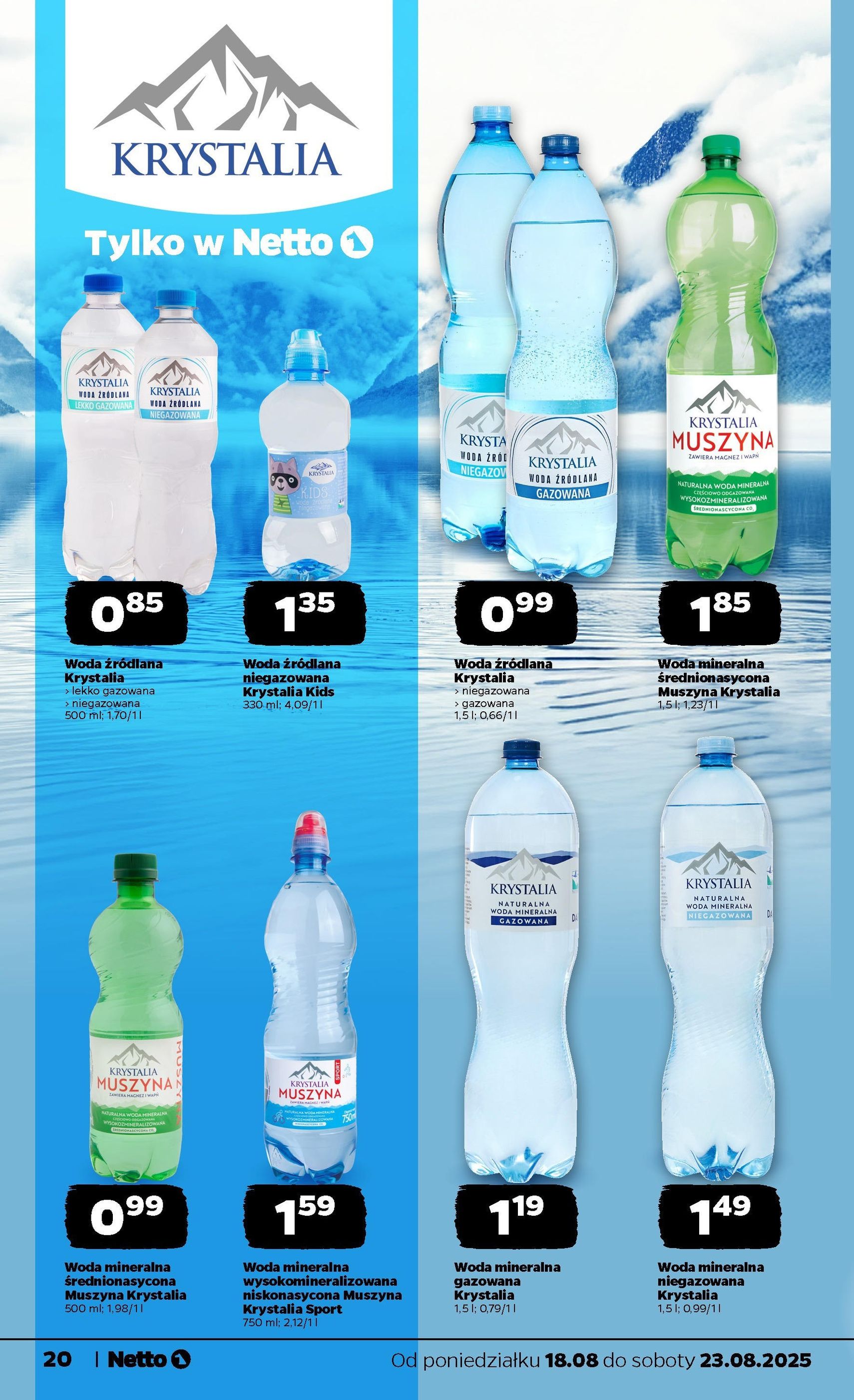 Netto gazetka - Spożywcza - ważny gazetka od 18.08.2025 strona 20 z 33 Netto gazetka - Spożywcza - ważny gazetka od 18.08.2025 strona 20 z 33