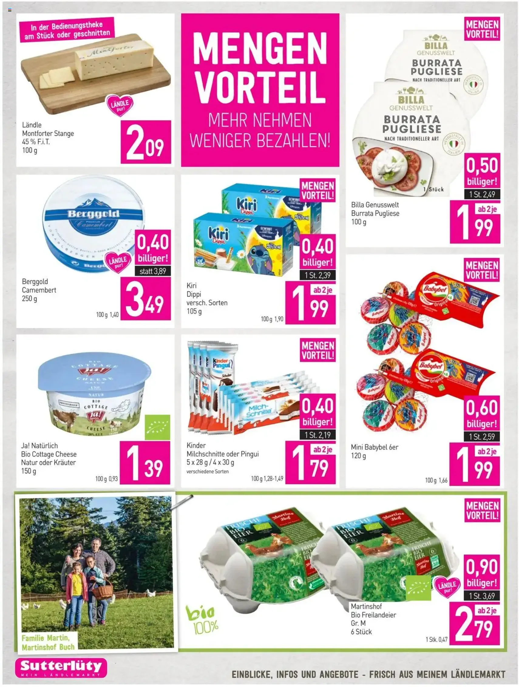 Sutterlüty Flugblatt - Gültiger Prospekt ab 04.09.2025, Seite 14 von insgesamt 24 Sutterlüty Flugblatt - Gültiger Prospekt ab 04.09.2025, Seite 14 von insgesamt 24