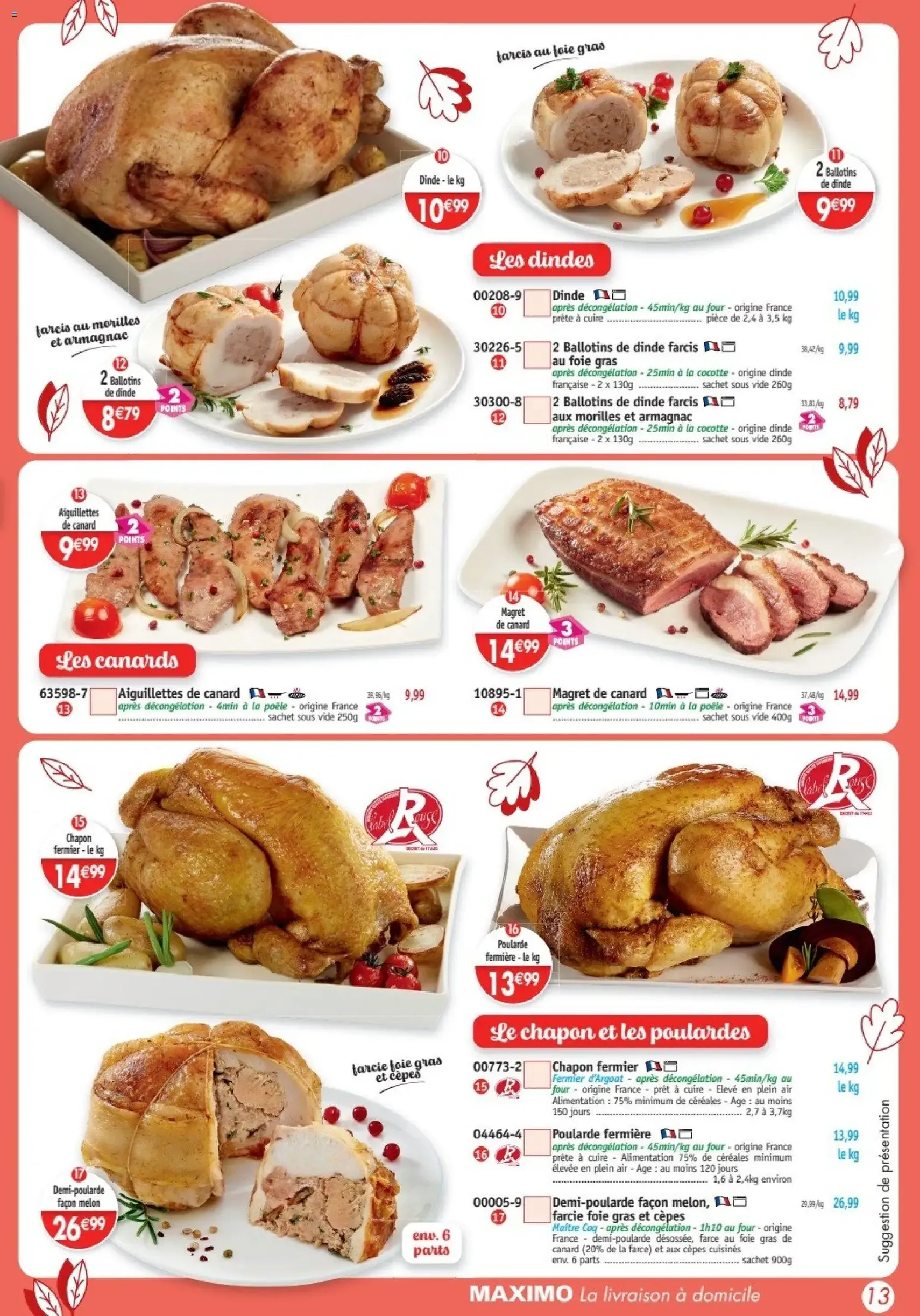 Maximo catalogue - brochure valable à partir du 27/10/2025, page 13 sur 72 Maximo catalogue - brochure valable à partir du 27/10/2025, page 13 sur 72