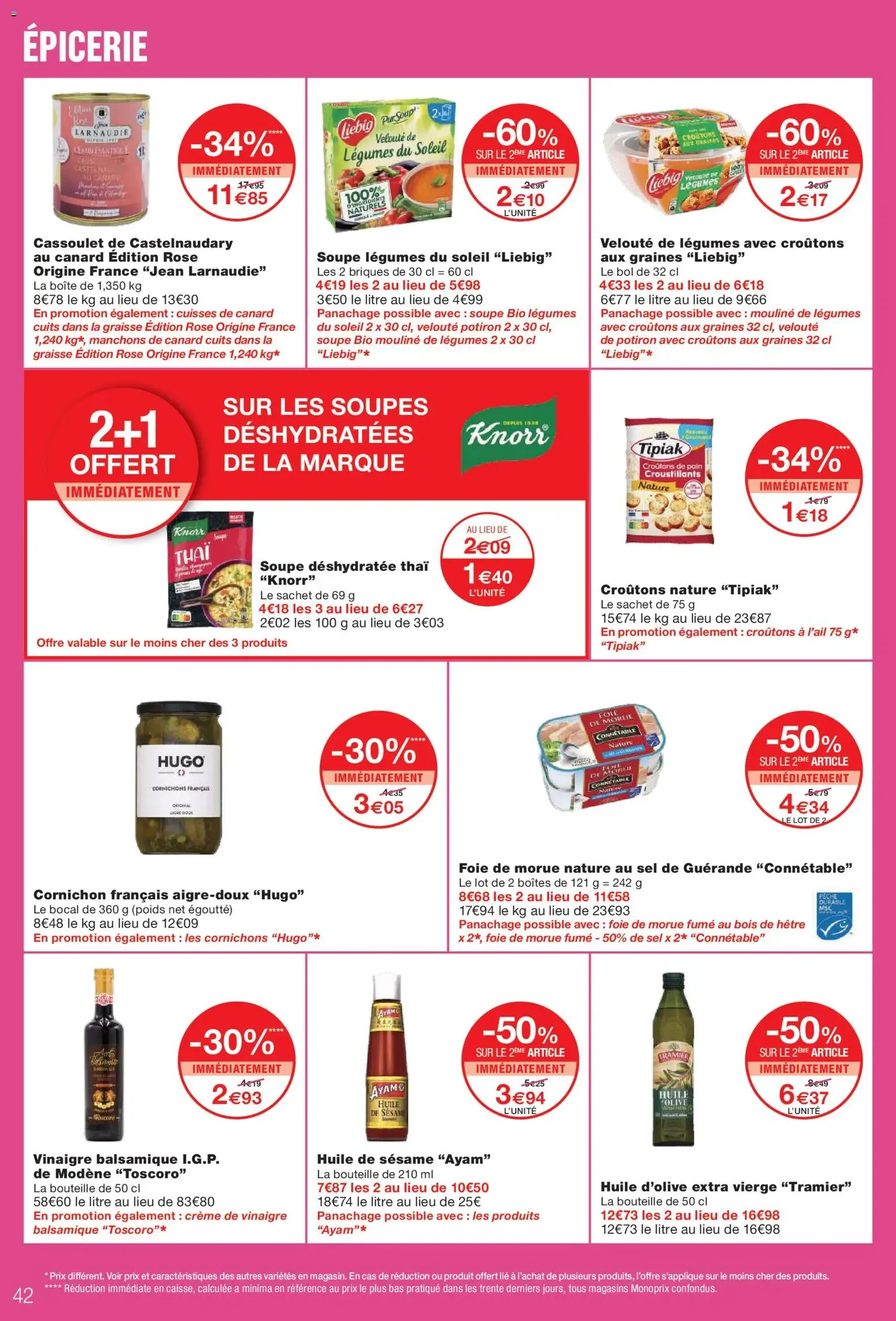 Monoprix catalogue - brochure valable à partir du 02/12/2025, page 42 sur 66