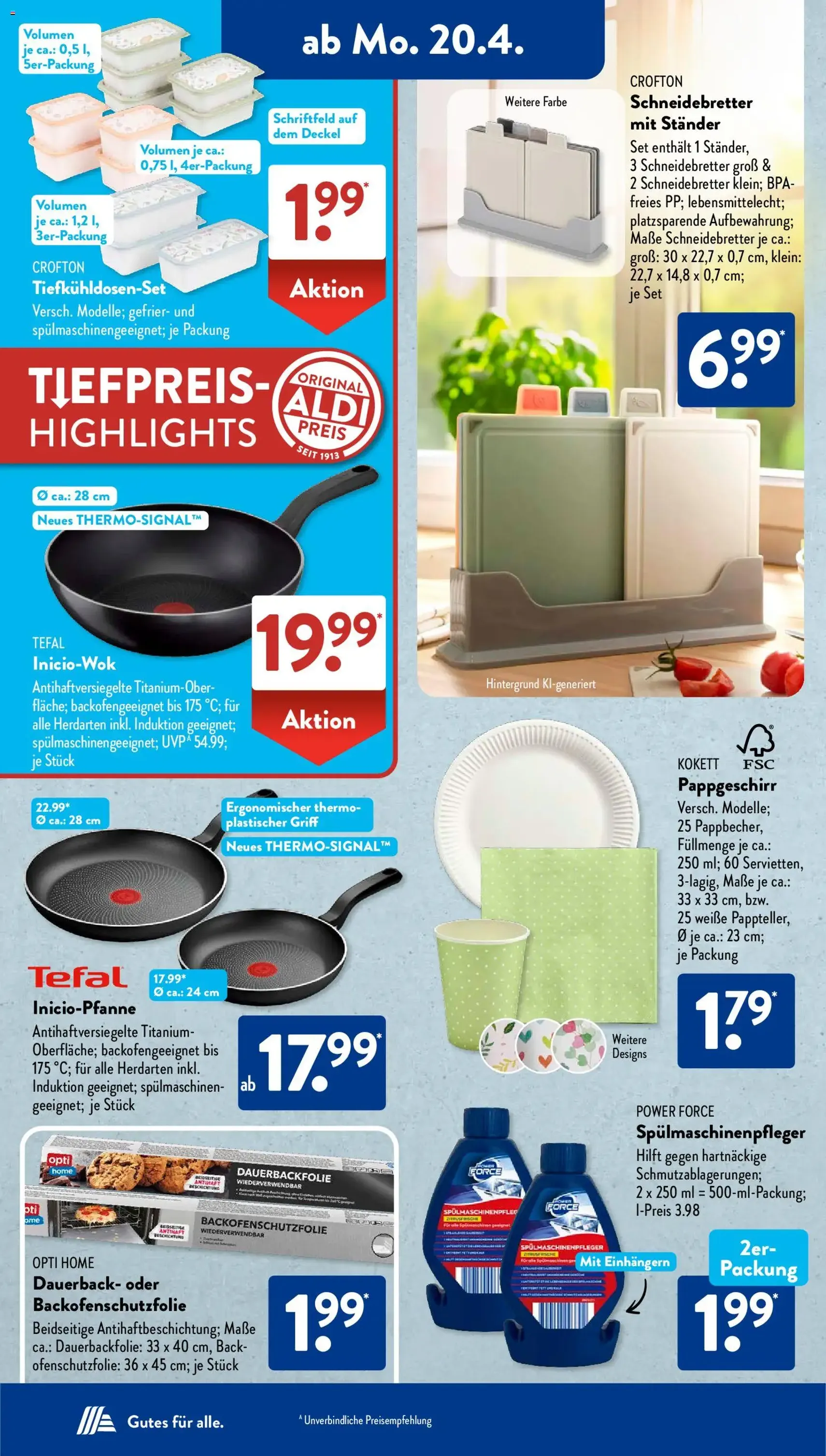 Aldi Süd Prospekt - Gültiger Prospekt ab 20.04.2026, Seite 4 von insgesamt 24