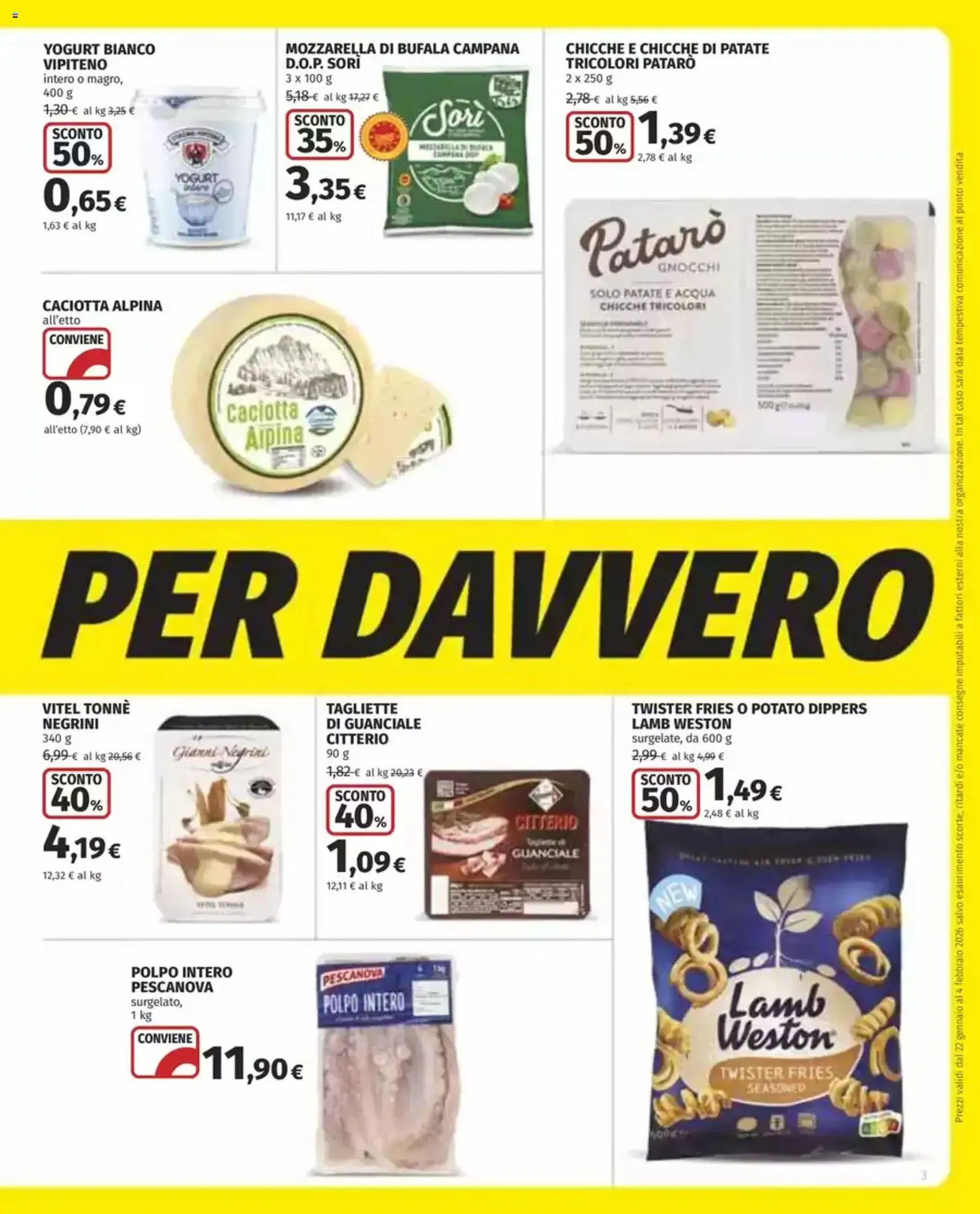 Volantino COOP - volantino valido dal 22/01/2026 pagina 3 di 31