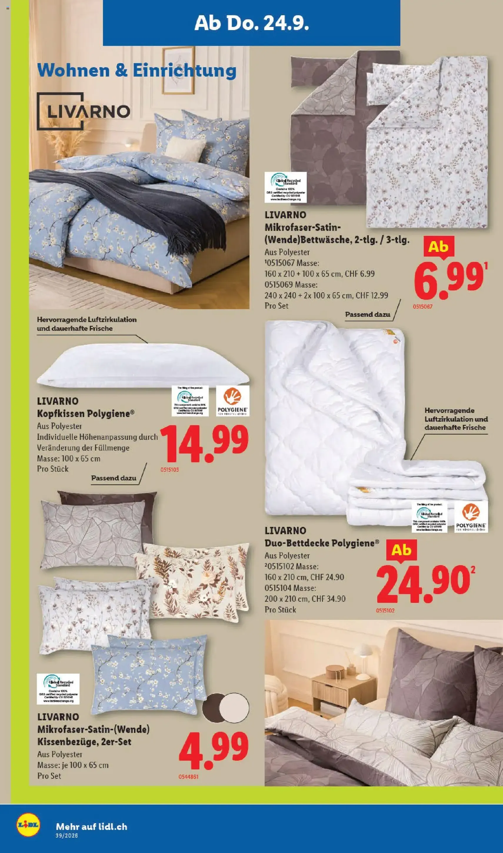 Lidl aktionen - Gültiger Prospekt ab 24.09.2026, Seite 16 von insgesamt 32