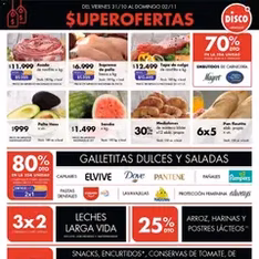 Vista previa del folleto Disco ofertas válido desde 31/10/2025 Vista previa del folleto Disco ofertas válido desde 31/10/2025