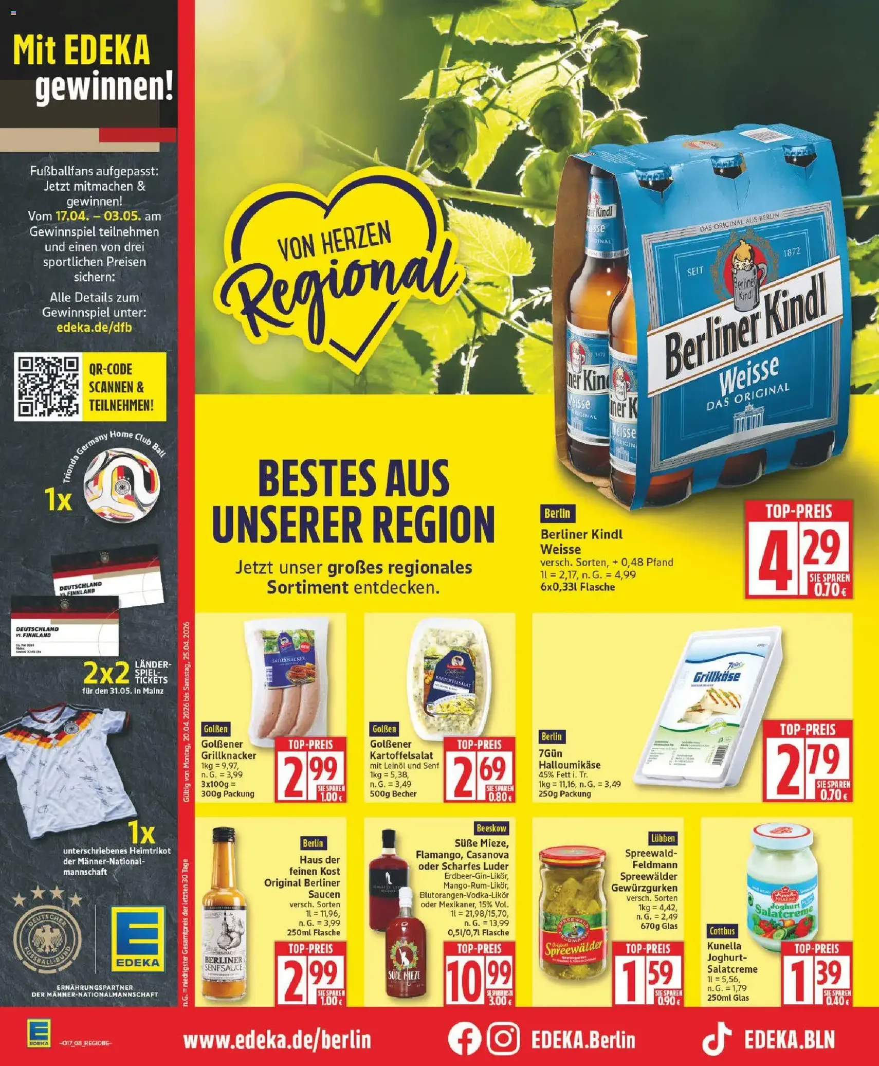 Edeka Prospekt - Gültiger Prospekt ab 20.04.2026, Seite 8 von insgesamt 19