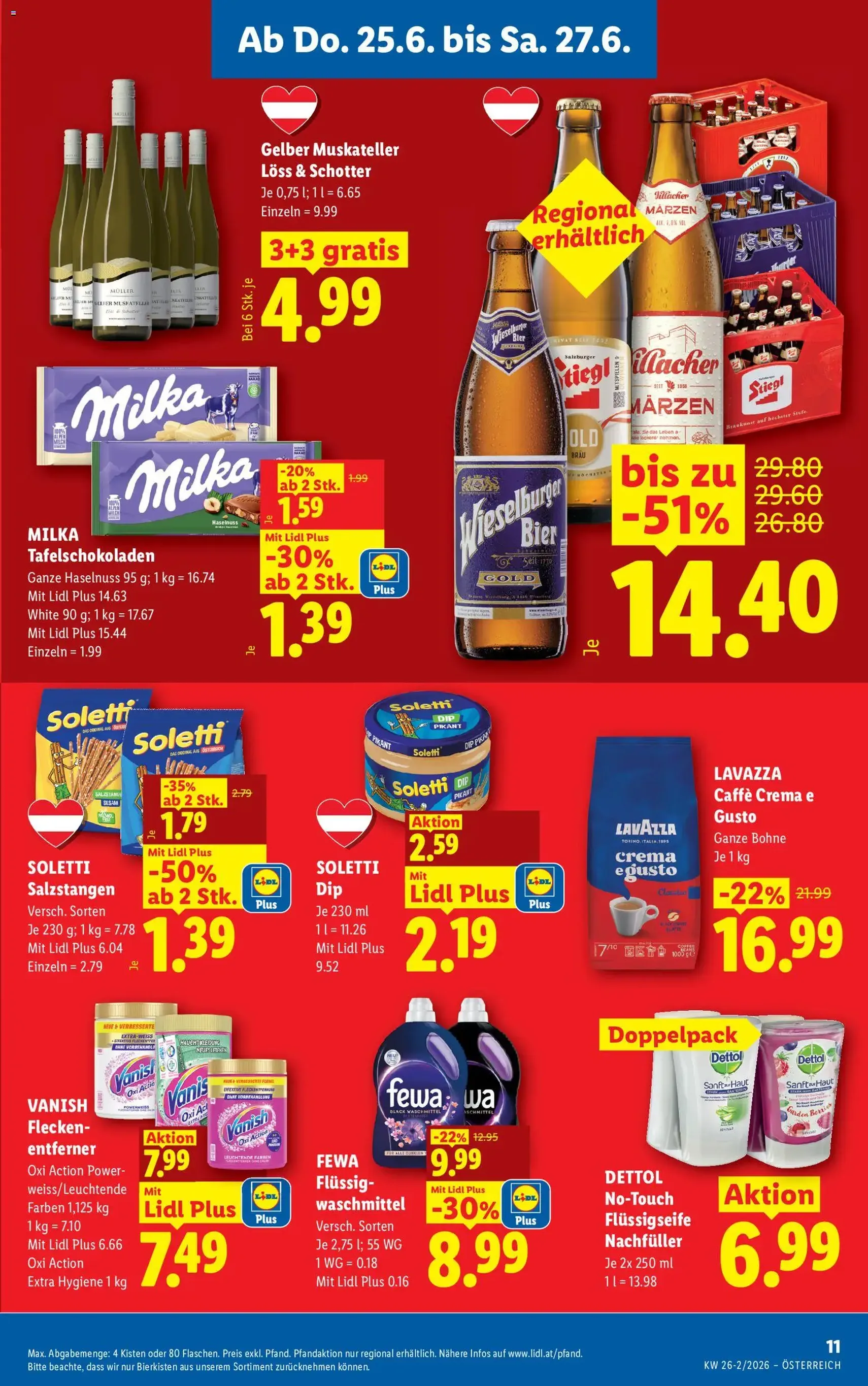 Lidl - Flugblatt - Gültiger Prospekt ab 25.06.2026, Seite 13 von insgesamt 54