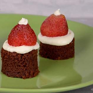 Recipe preview Homemade Christmas brownies recipe
