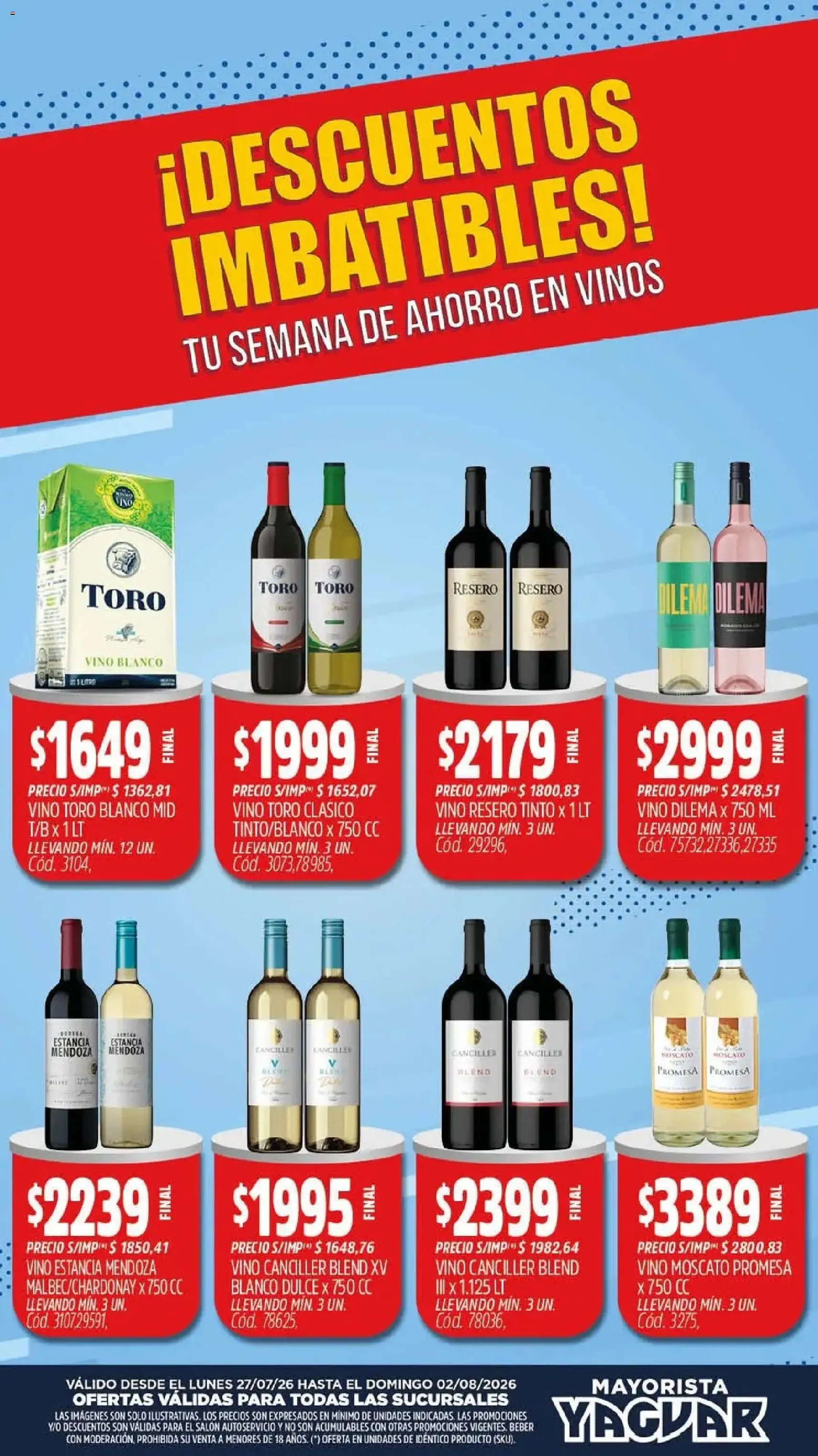 Yaguar catálogo - folleto válido desde 27/07/2026 página 7 de 29