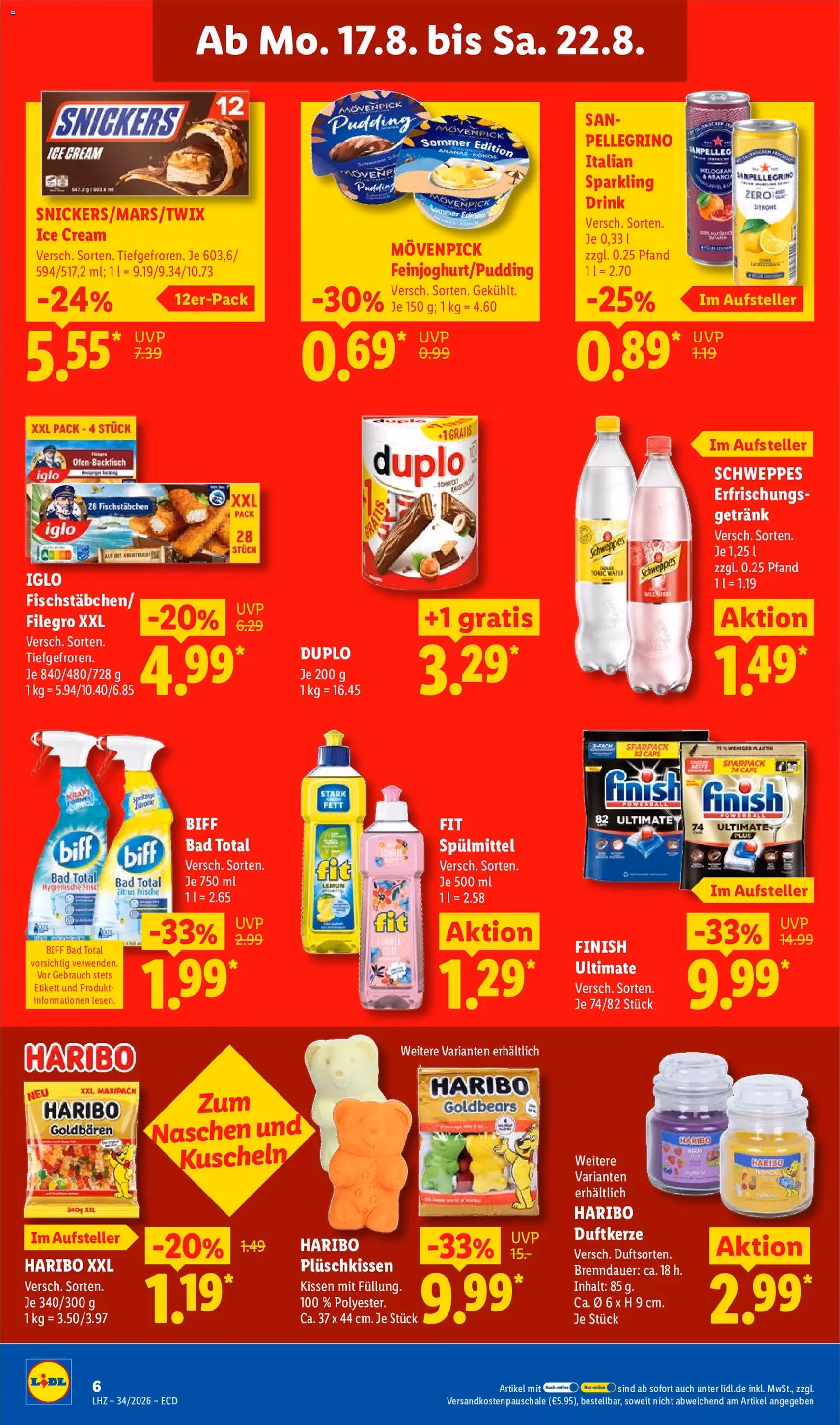 Lidl Prospekt - Gültiger Prospekt ab 17.08.2026, Seite 14 von insgesamt 72