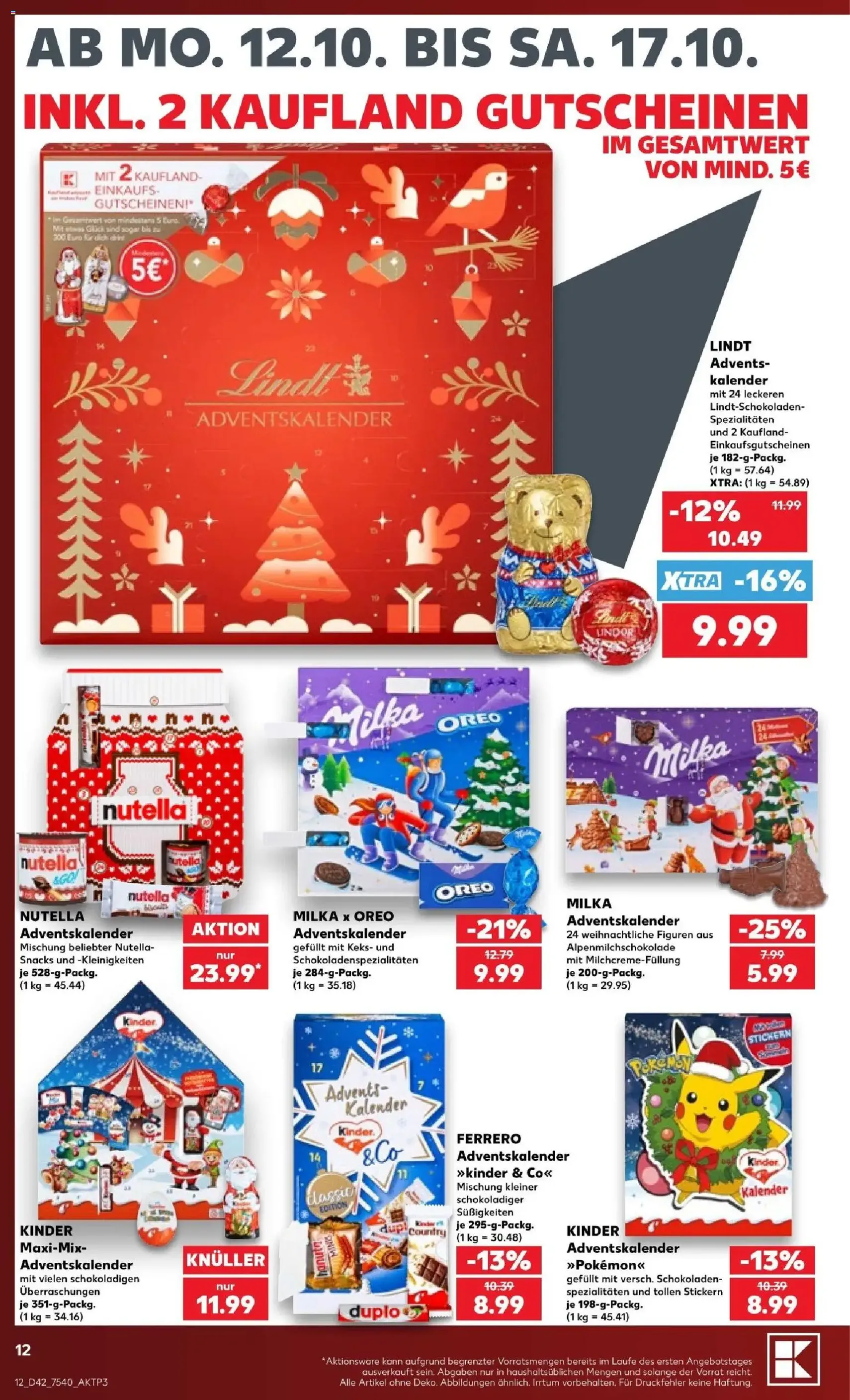 Kaufland Prospekt - Gültiger Prospekt ab 12.10.2026, Seite 18 von insgesamt 74