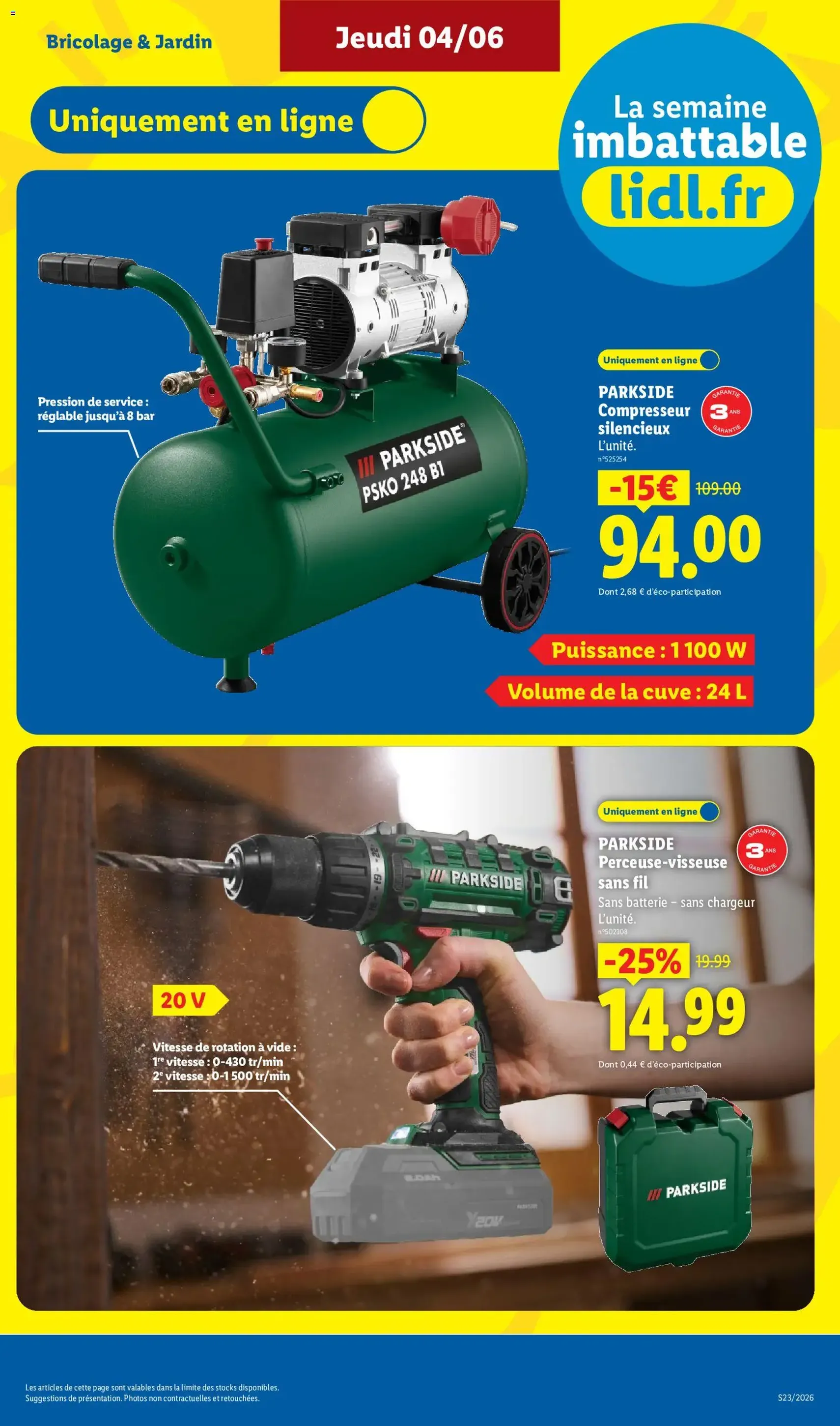 LIDL catalogue - brochure valable à partir du 04/06/2026, page 45 sur 60