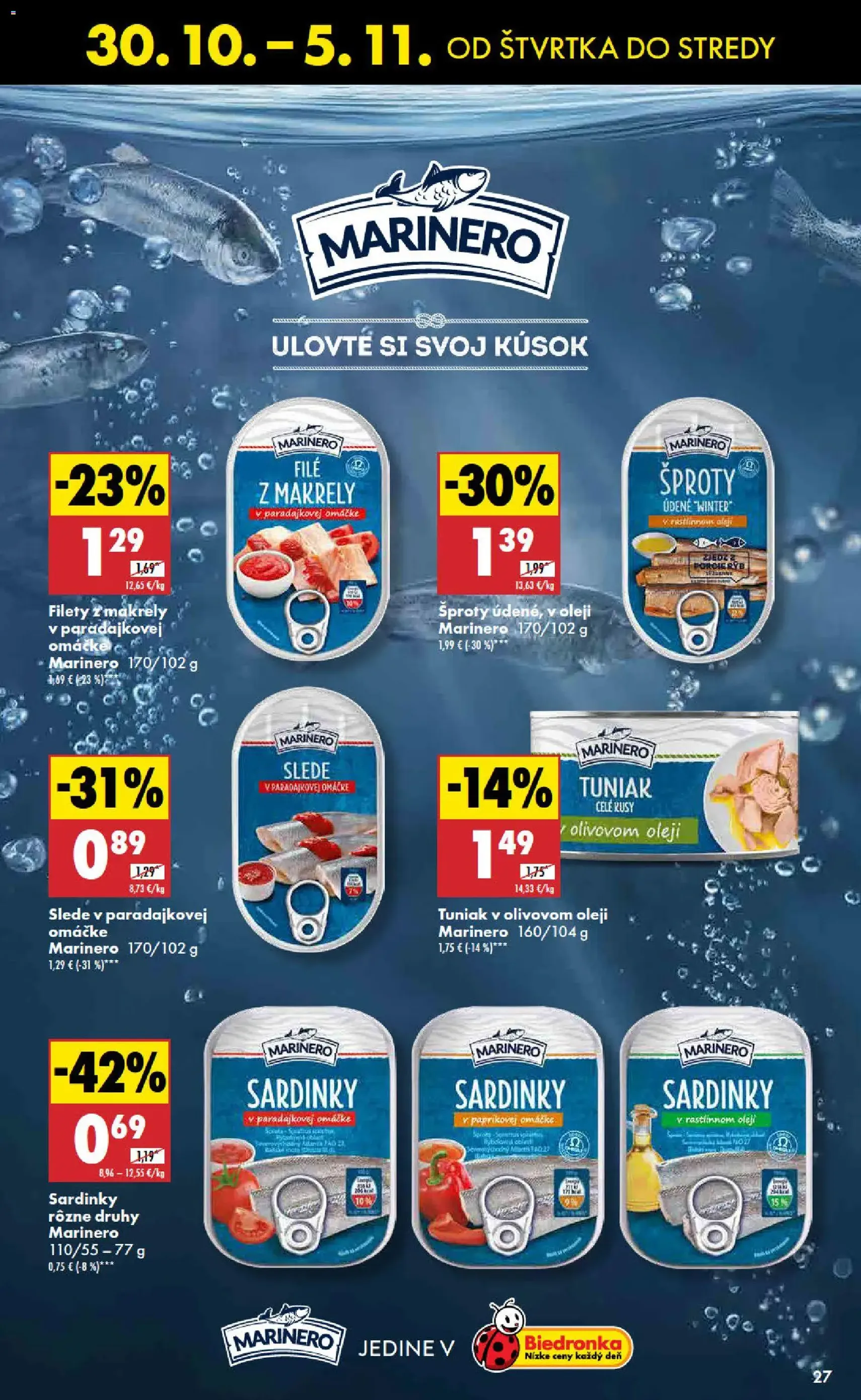 Biedronka leták - platný leták od 30.10.2025 strana 27 z 48