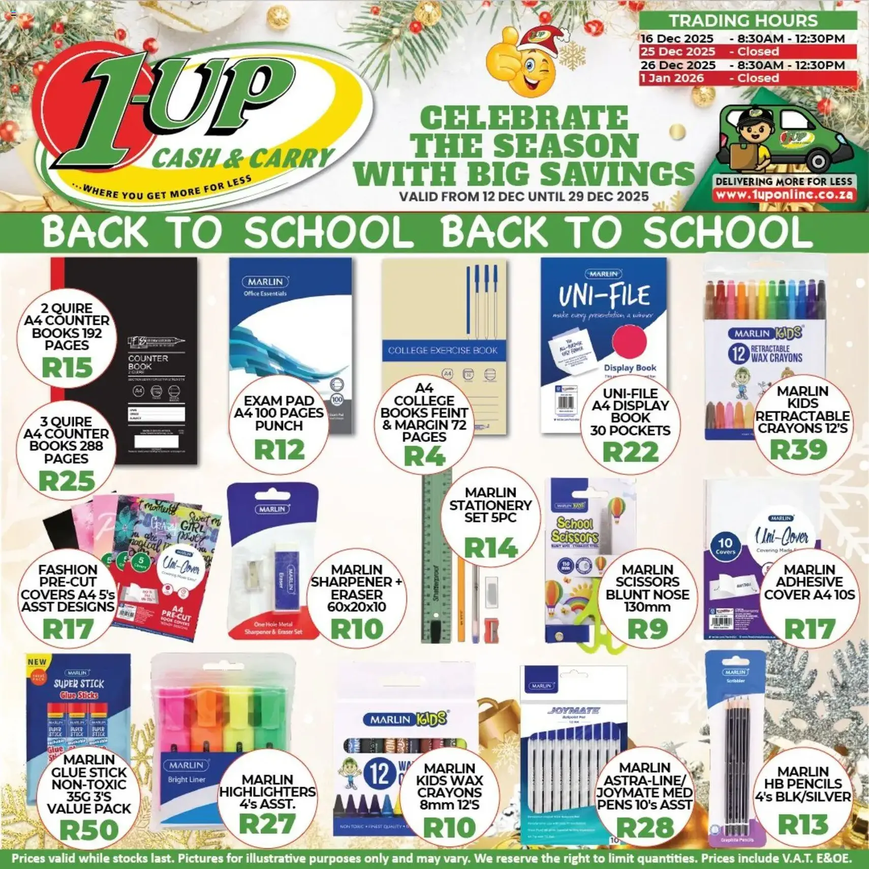 1UP Cash & Carry Festive Sale - valid flyer from 12/12/2025, page 5 of 8