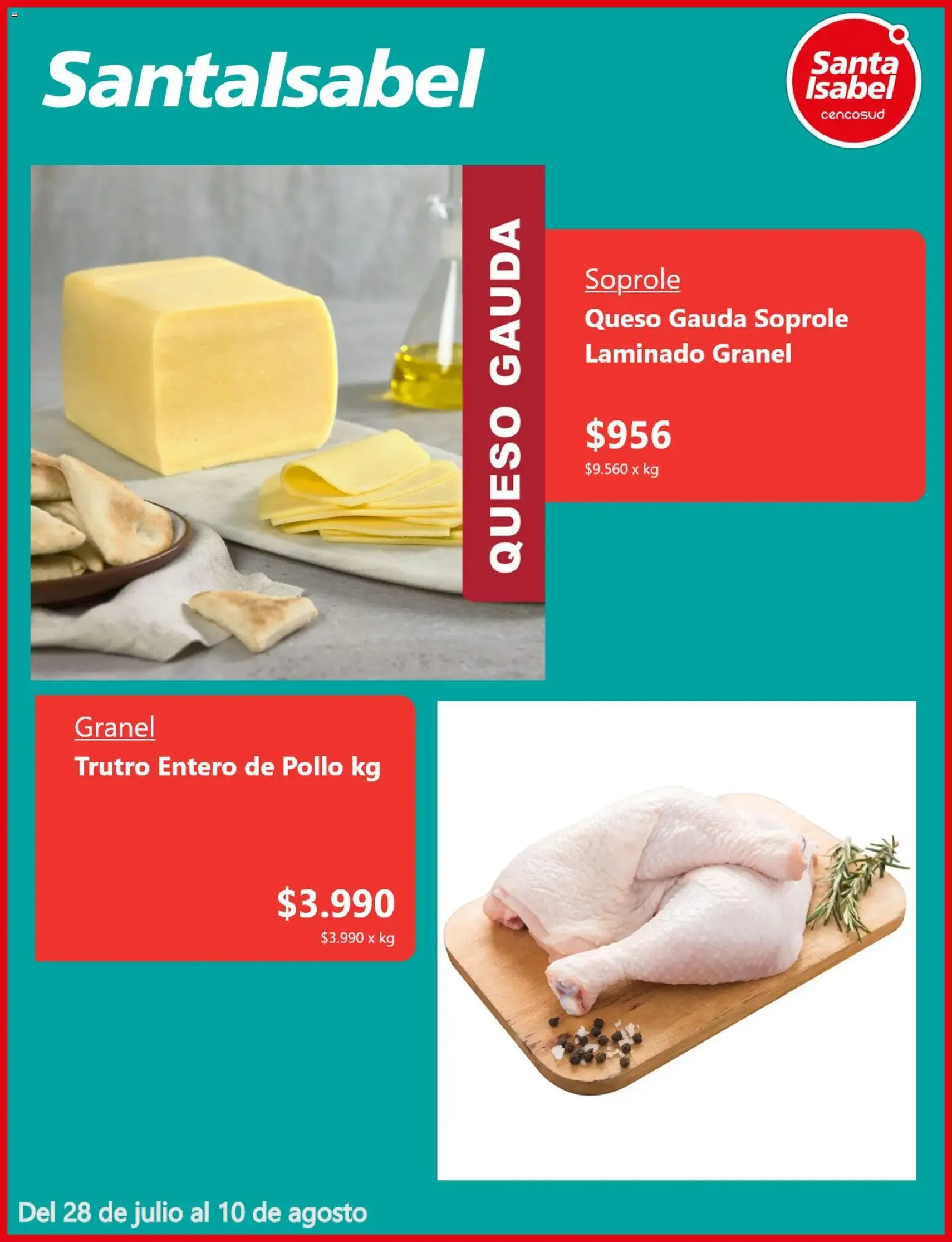 Santa Isabel Ofertas - folleto válido desde 27.07.2026 página 4 de 5