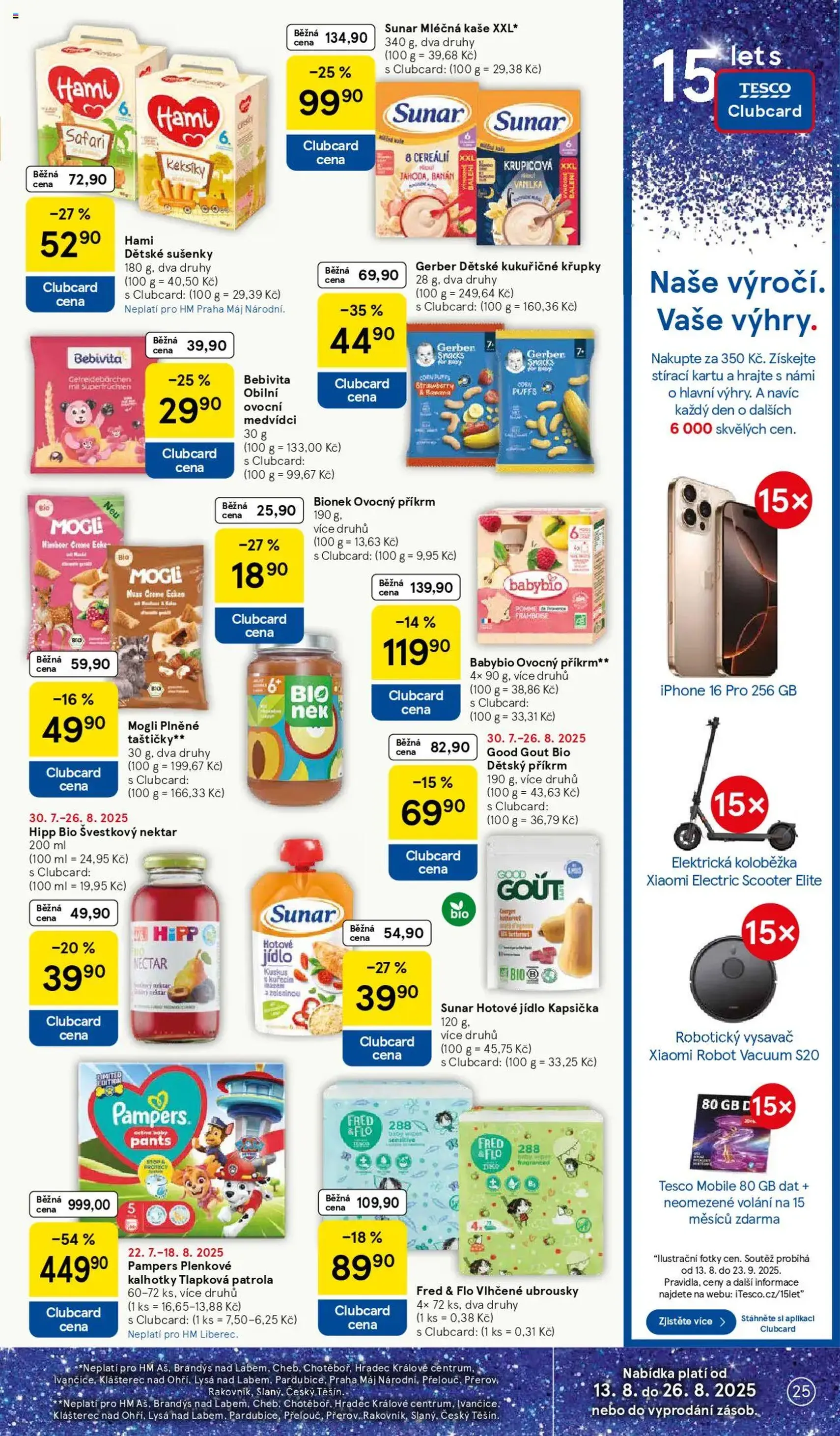 Tesco leták - Hypermarket - platný leták od 13.08.2025 strana 25 z 36 Tesco leták - Hypermarket - platný leták od 13.08.2025 strana 25 z 36