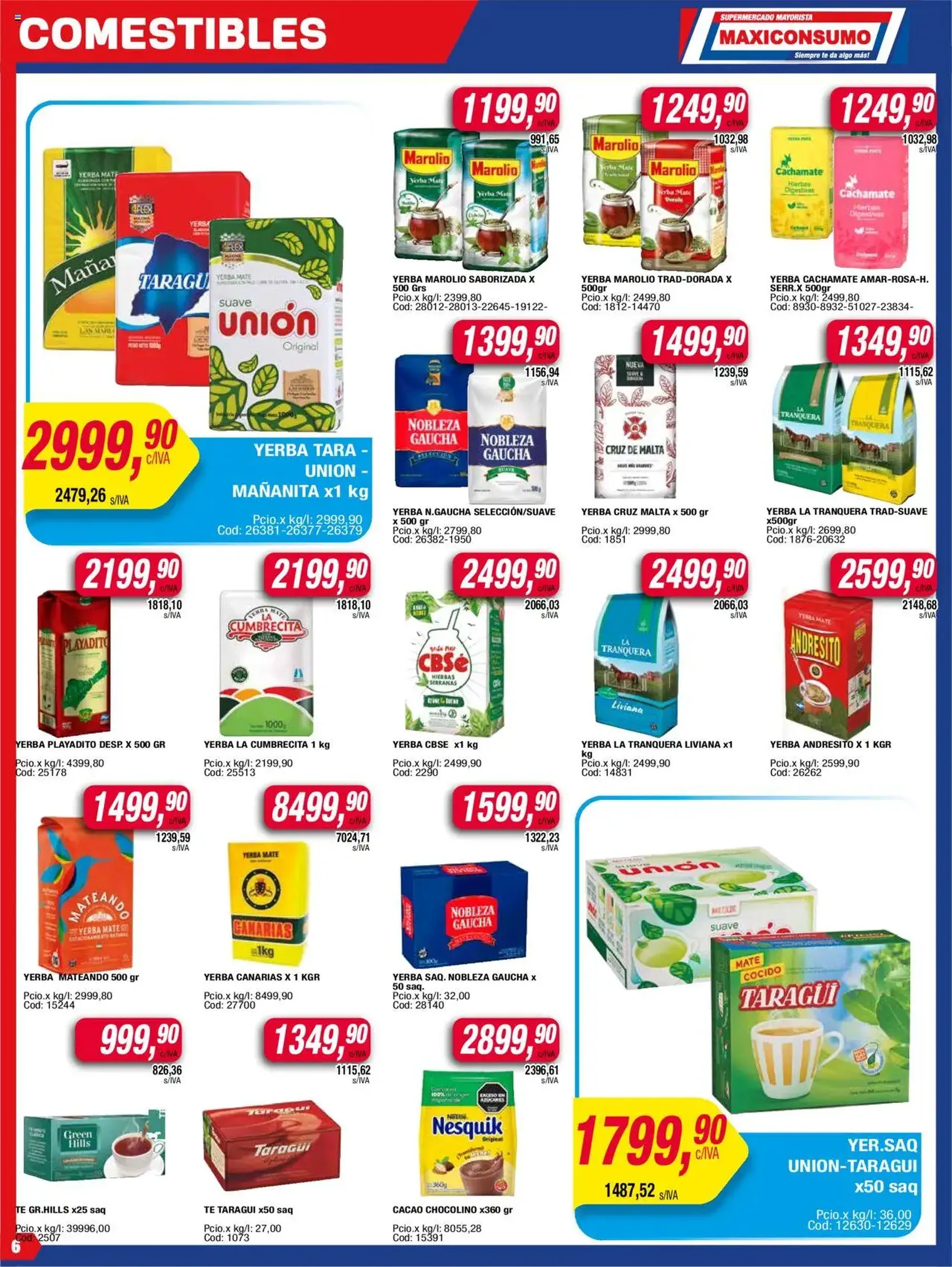 Maxiconsumo ofertas - folleto válido desde 18/08/2025 página 6 de 28