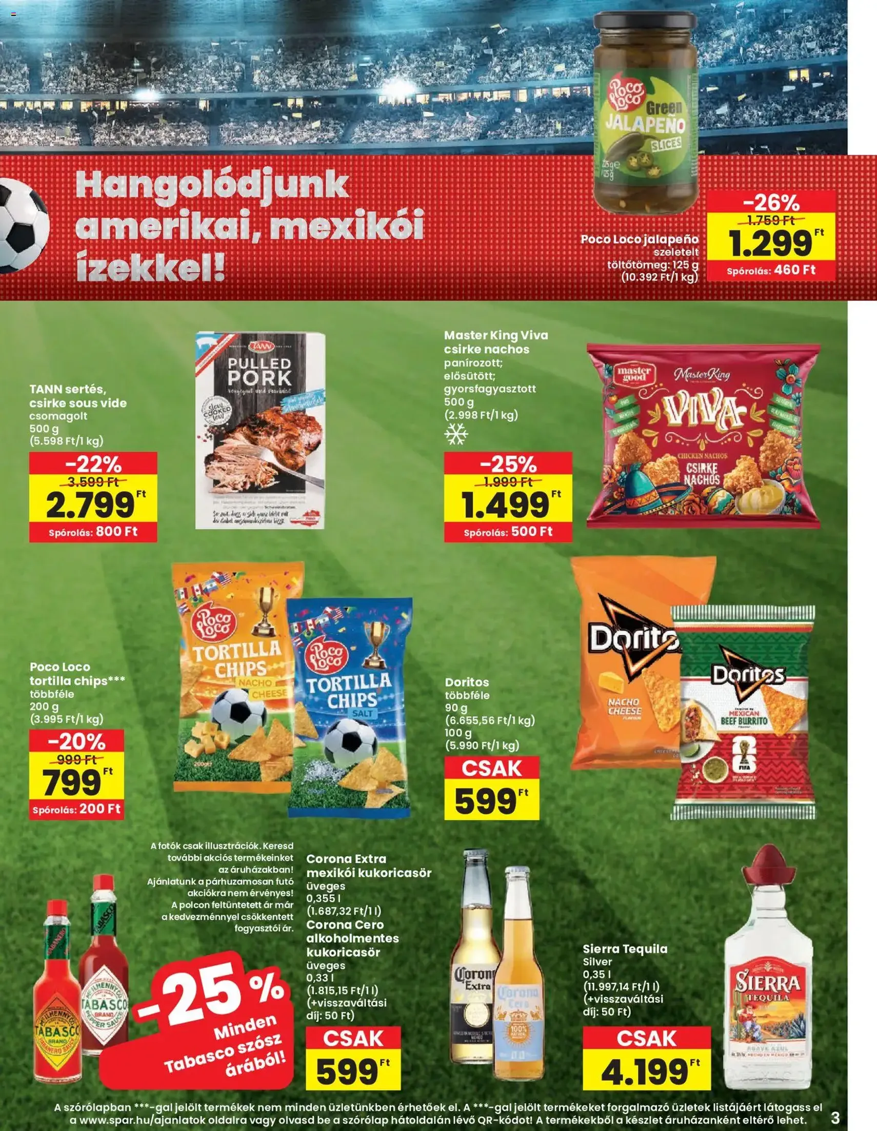 Spar akciós újság - 2026.06.04. érvényes szórólap 3 oldal 20 oldalból