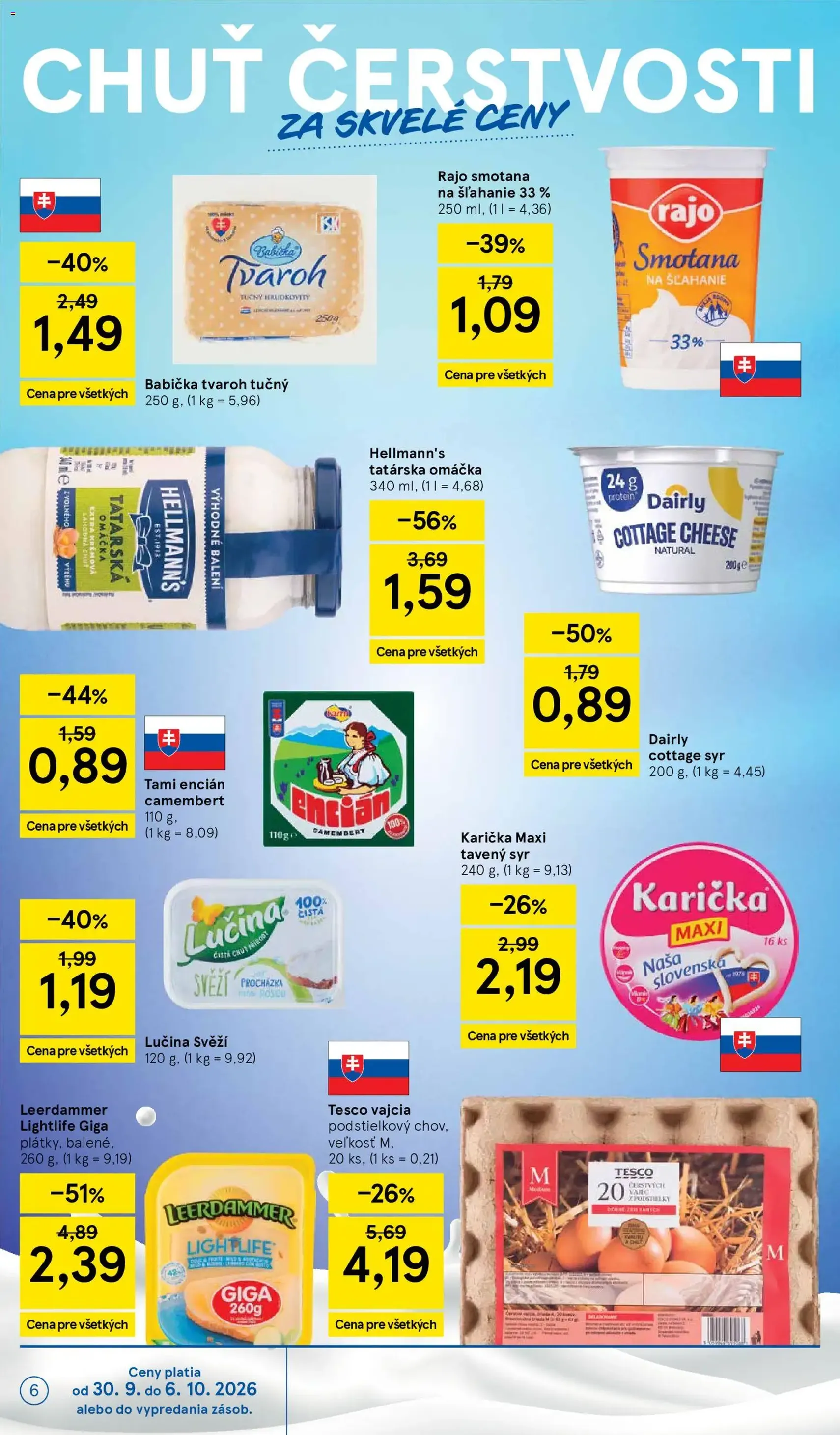Tesco Hypermarket - leták - platný leták od 30.09.2026 strana 6 z 43