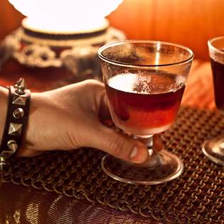 Recipe preview Black Metal Manhattan