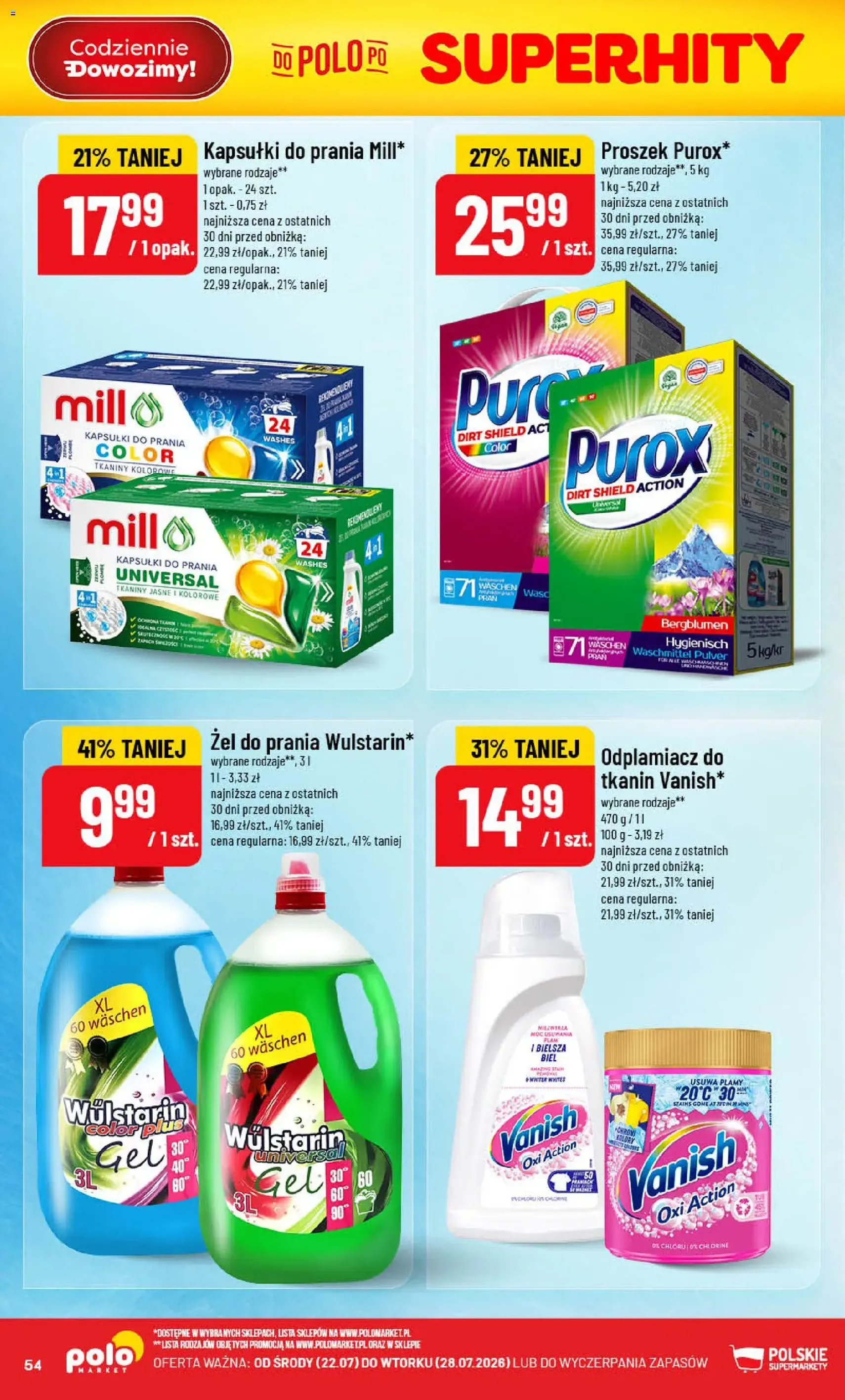POLOmarket gazetka - ważny gazetka od 22.07.2026 strona 54 z 70